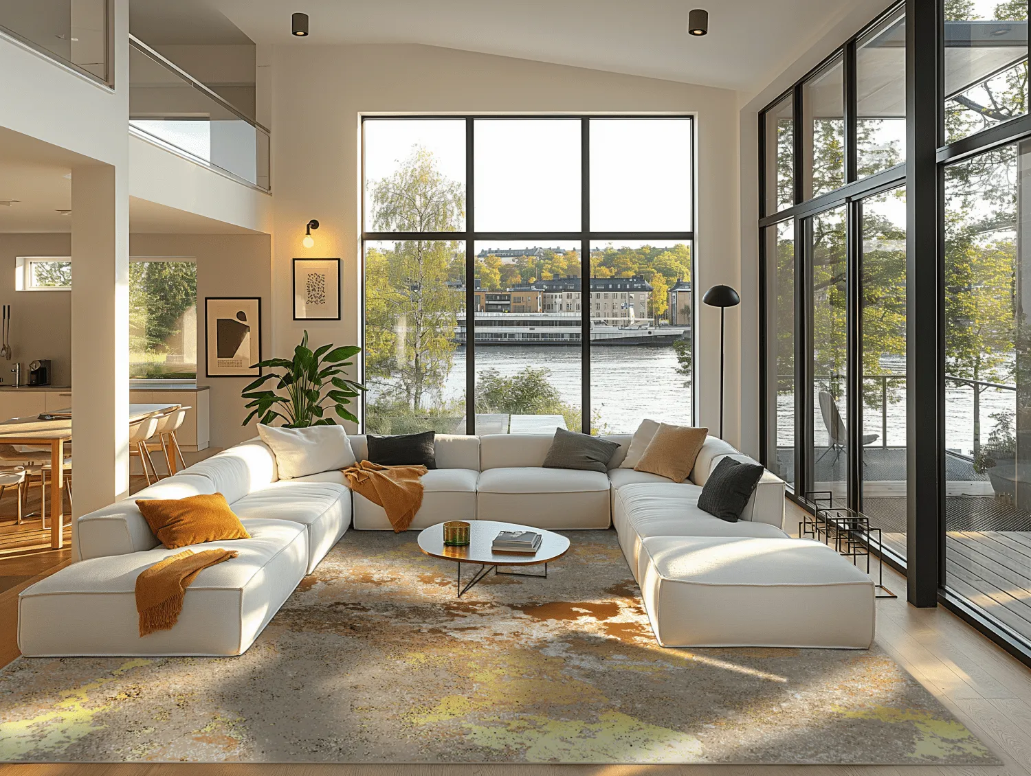 Wilton-Teppich - Elena (beige/gold)