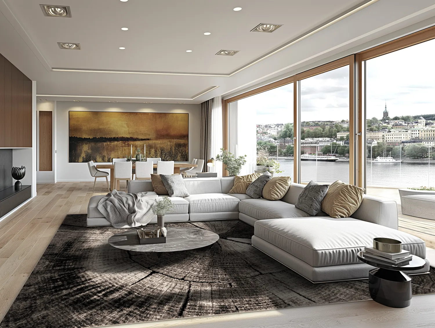 Wilton-Teppich - Event (grau)