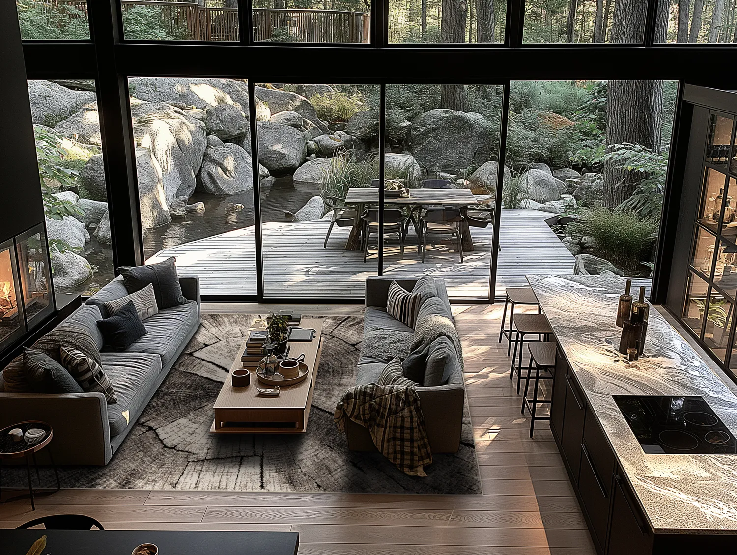 Wilton-Teppich - Event (grau)