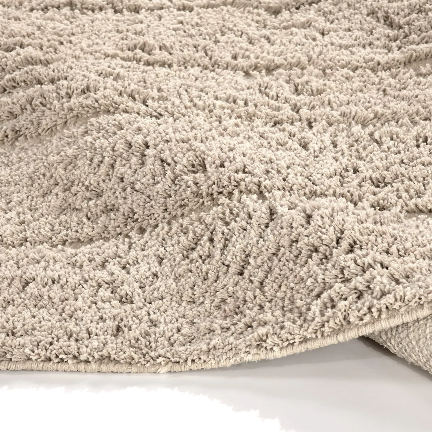 Hochflorteppiche - Farley Natural Cotton Shaggy (beige)