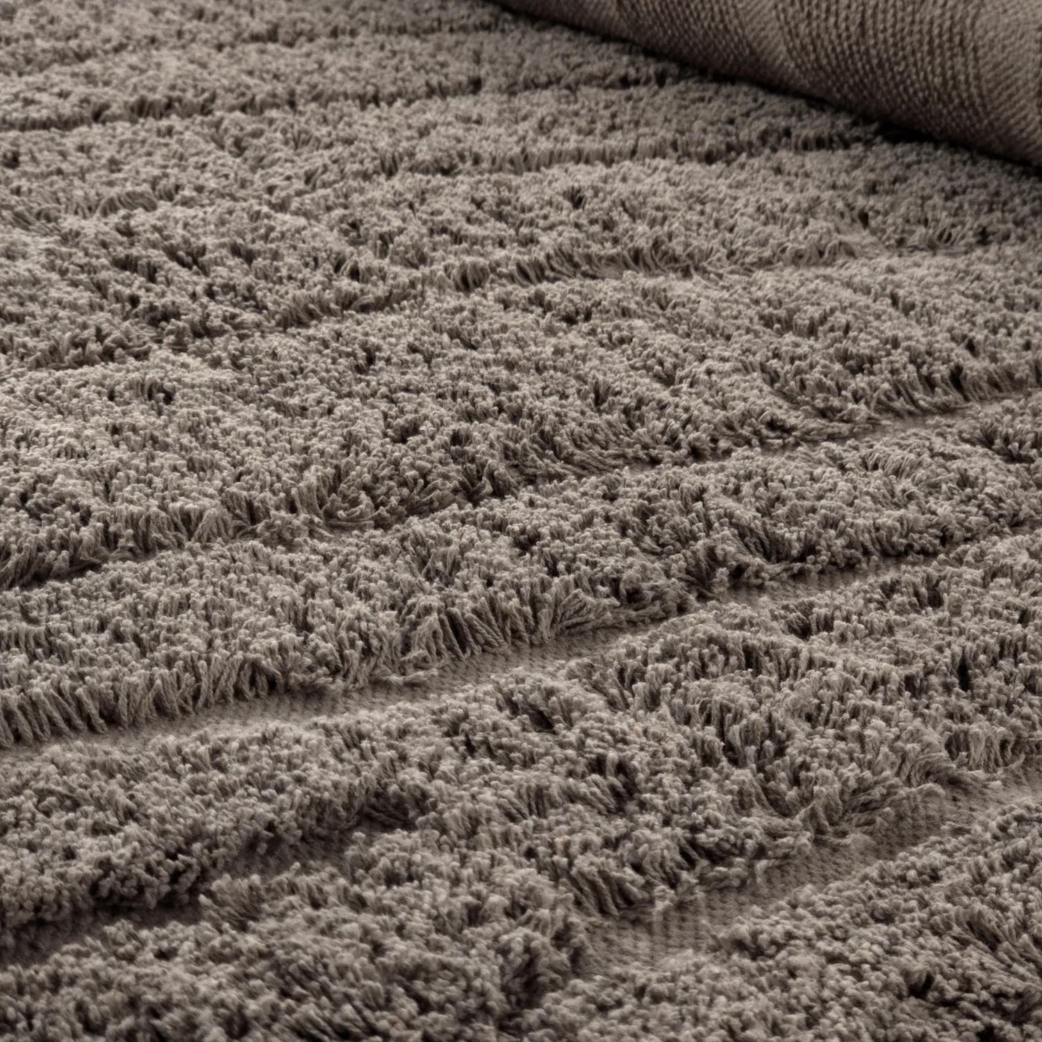 Tapis à poils longs - Farley Natural Cotton Shaggy (taupe)
