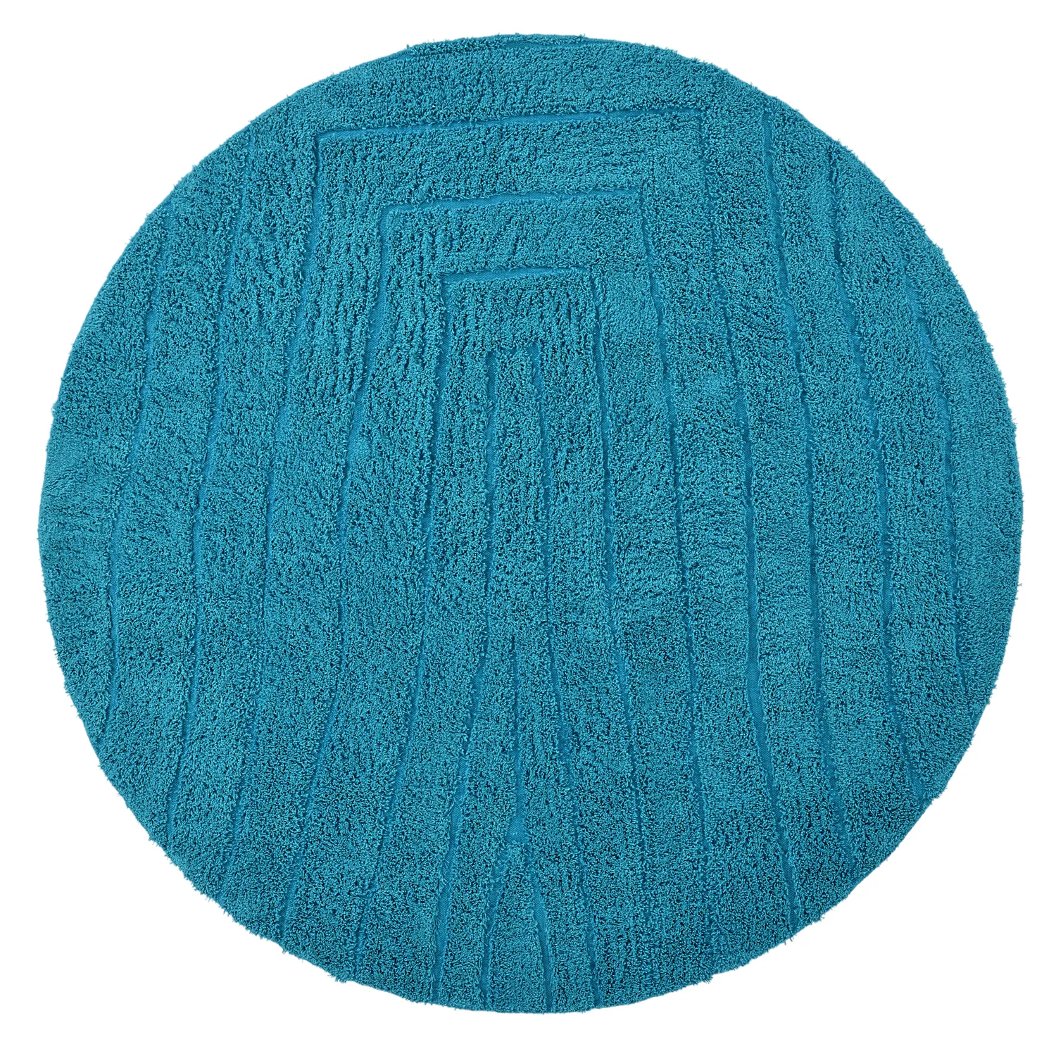Tapis rond - Farley Natural Cotton Shaggy (turkizna)