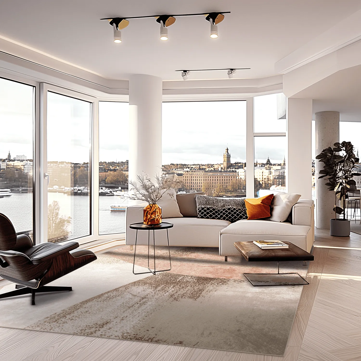 Tapis Wilton - Fia (rose/multi)