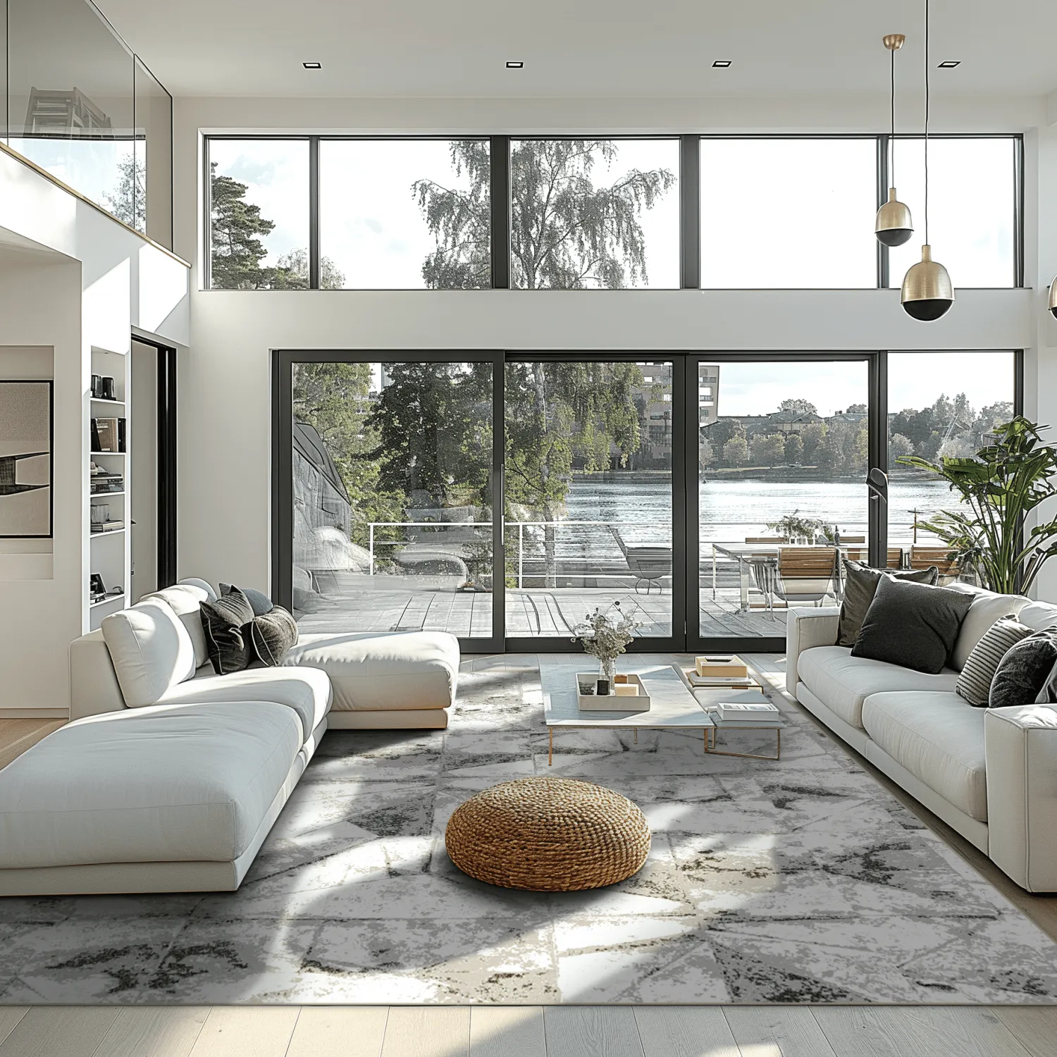 Wilton-Teppich - Hakari (grau)