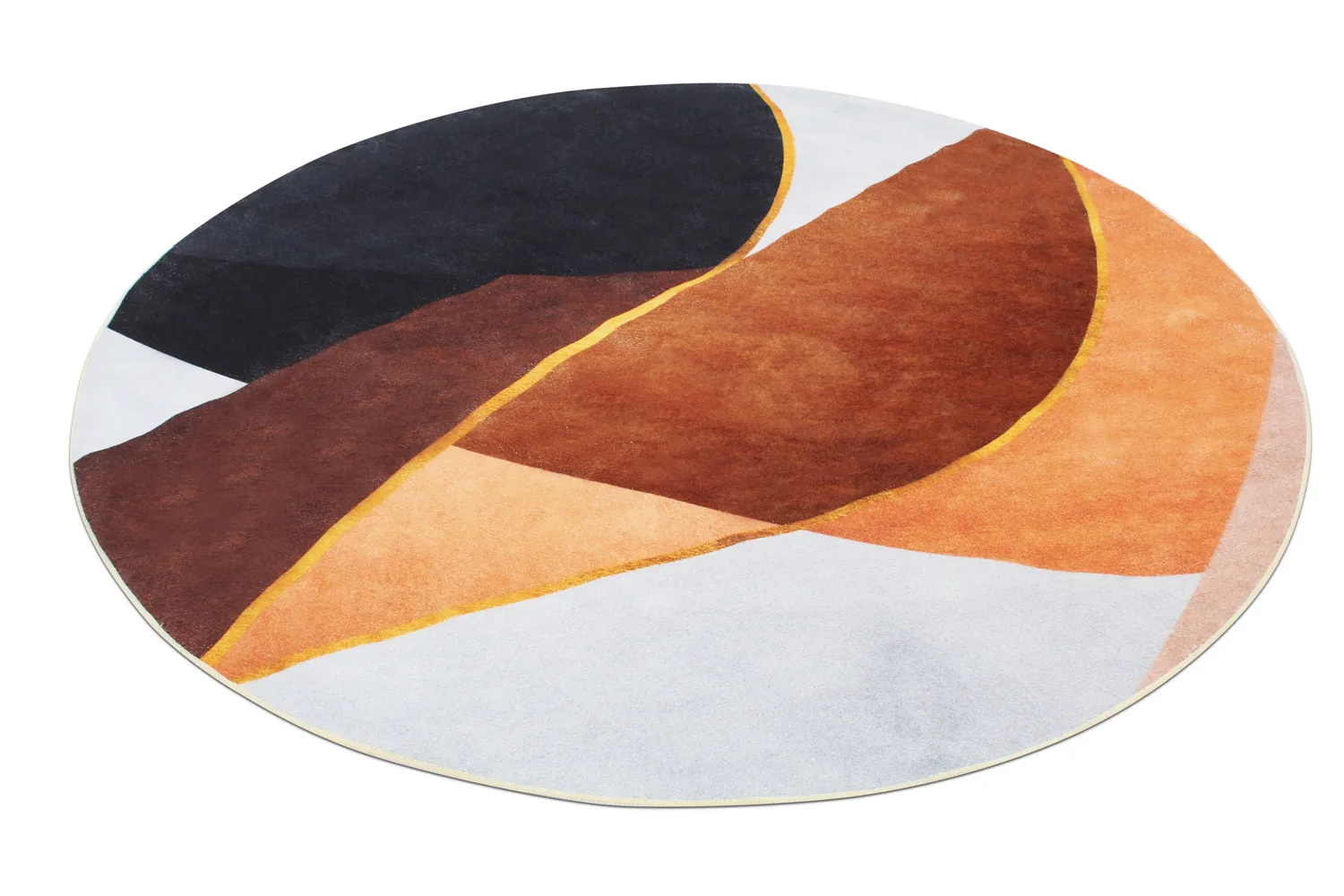 Runde Teppiche - Hazel (orange/multi)