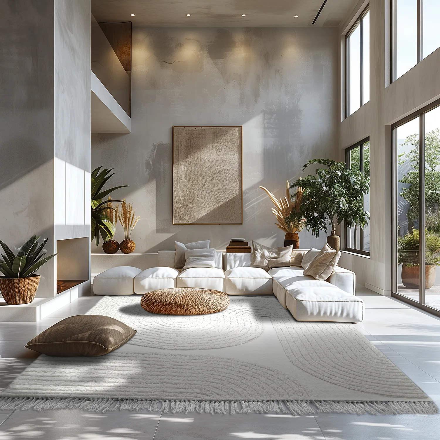 Hochflorteppiche - Jovie Natural Cotton Shaggy (offwhite)