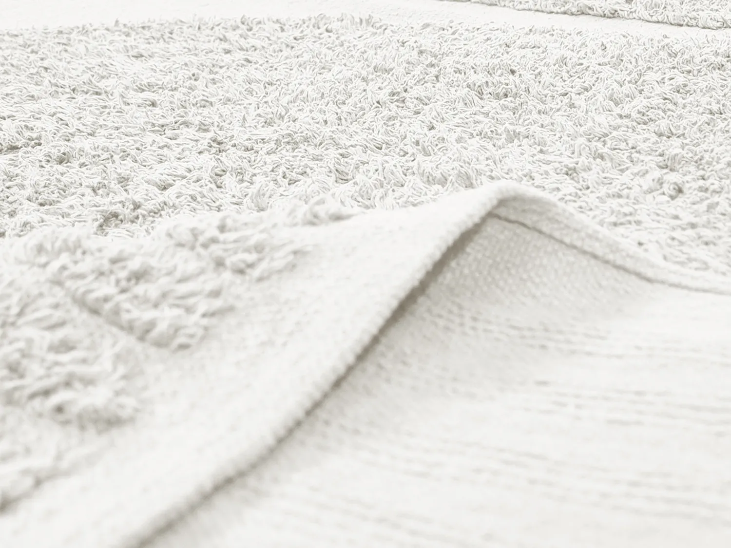 Runde Teppiche - Jovie Natural Cotton Shaggy (offwhite)