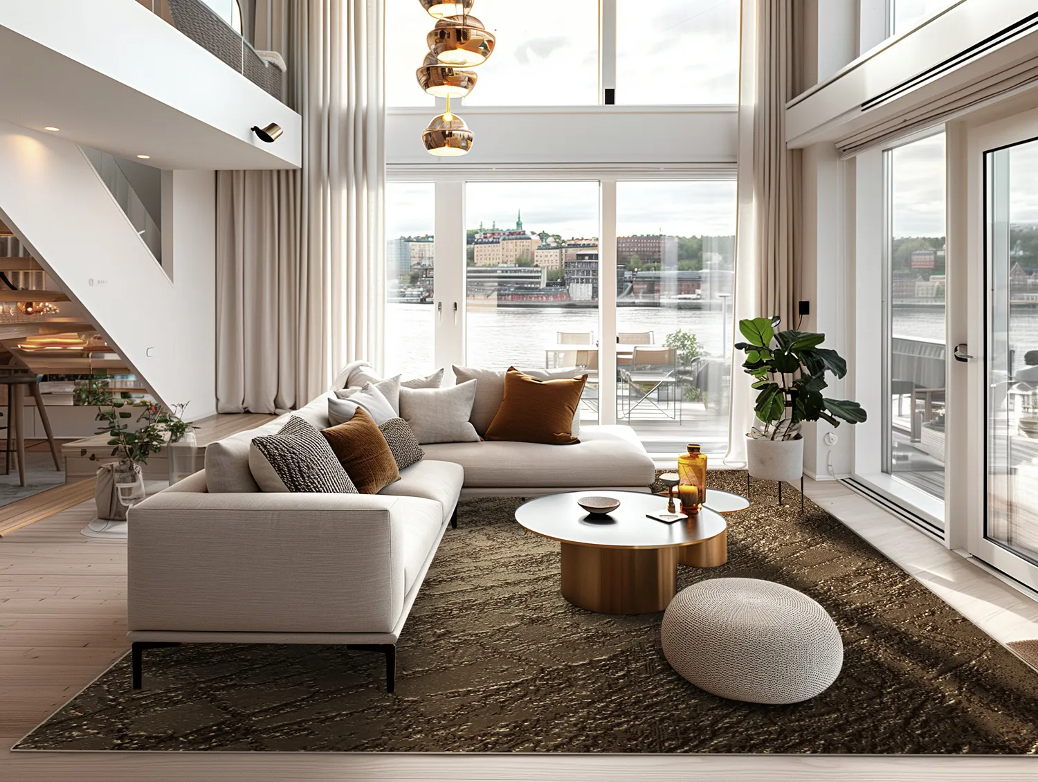 Wilton-Teppich - Junes (gold)