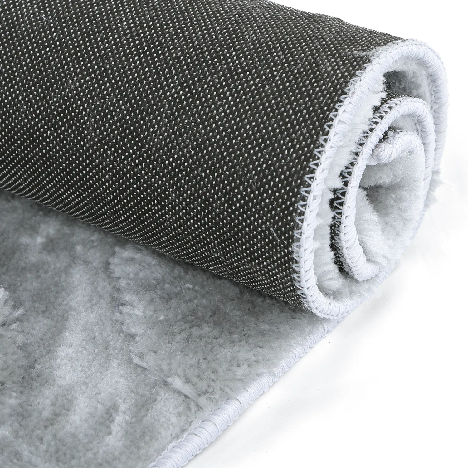 Tapis shaggy - Kavala (gris clair)
