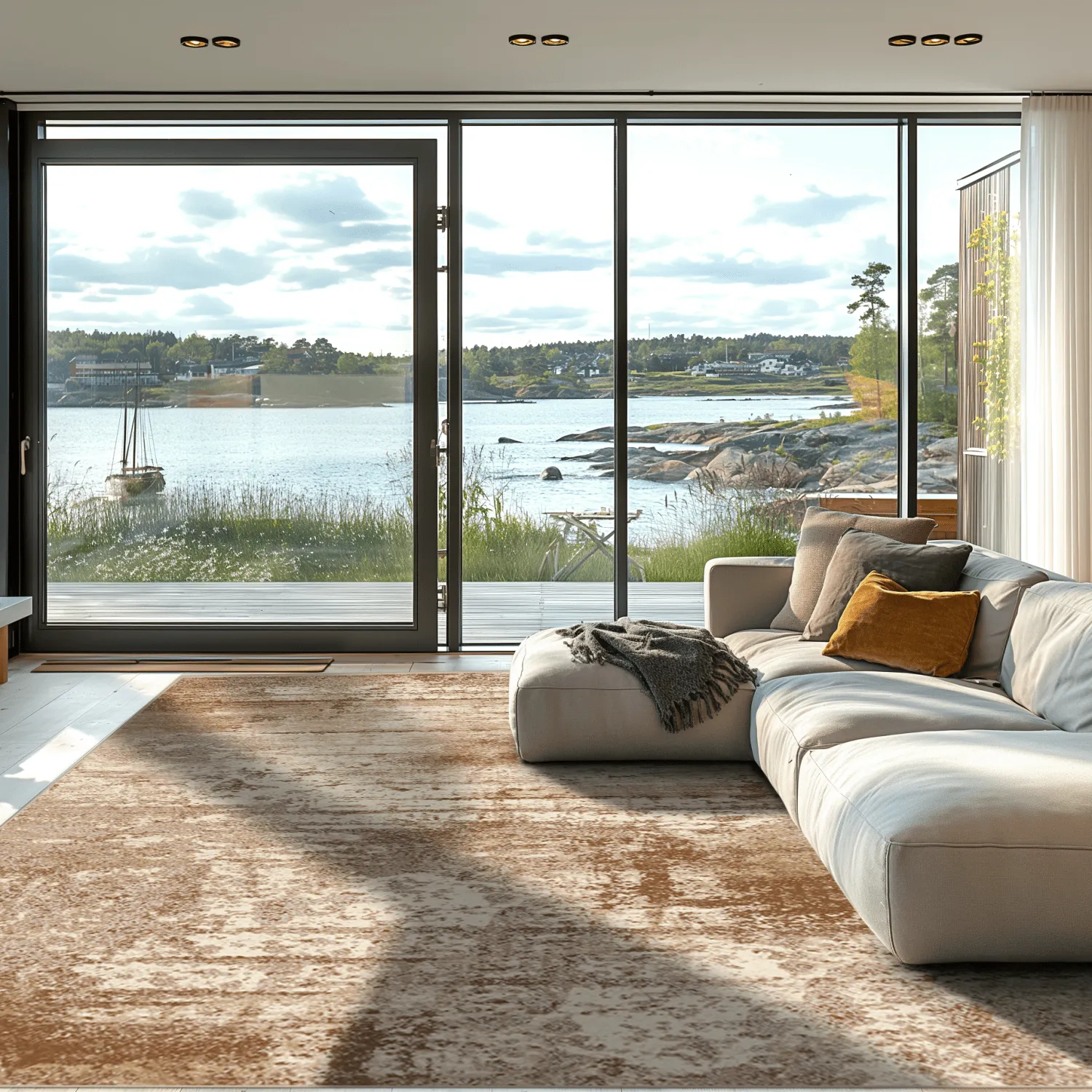 Wilton-Teppich - Kebira (beige)