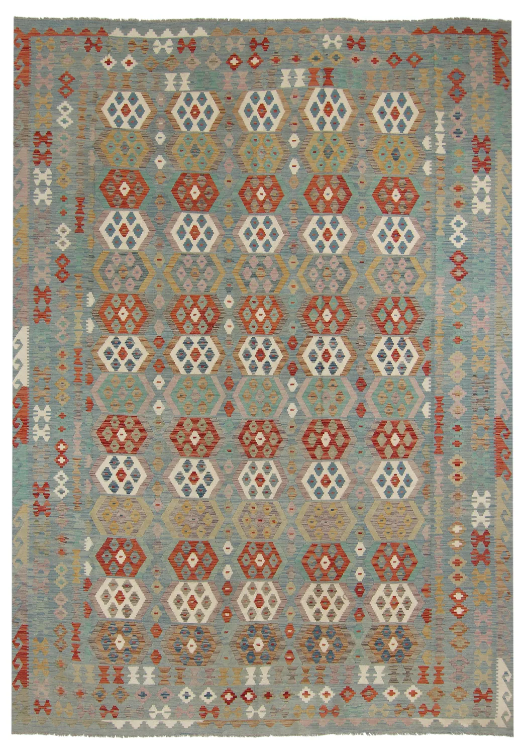 Orientalischer Kelim-Teppich 356 x 256 cm
