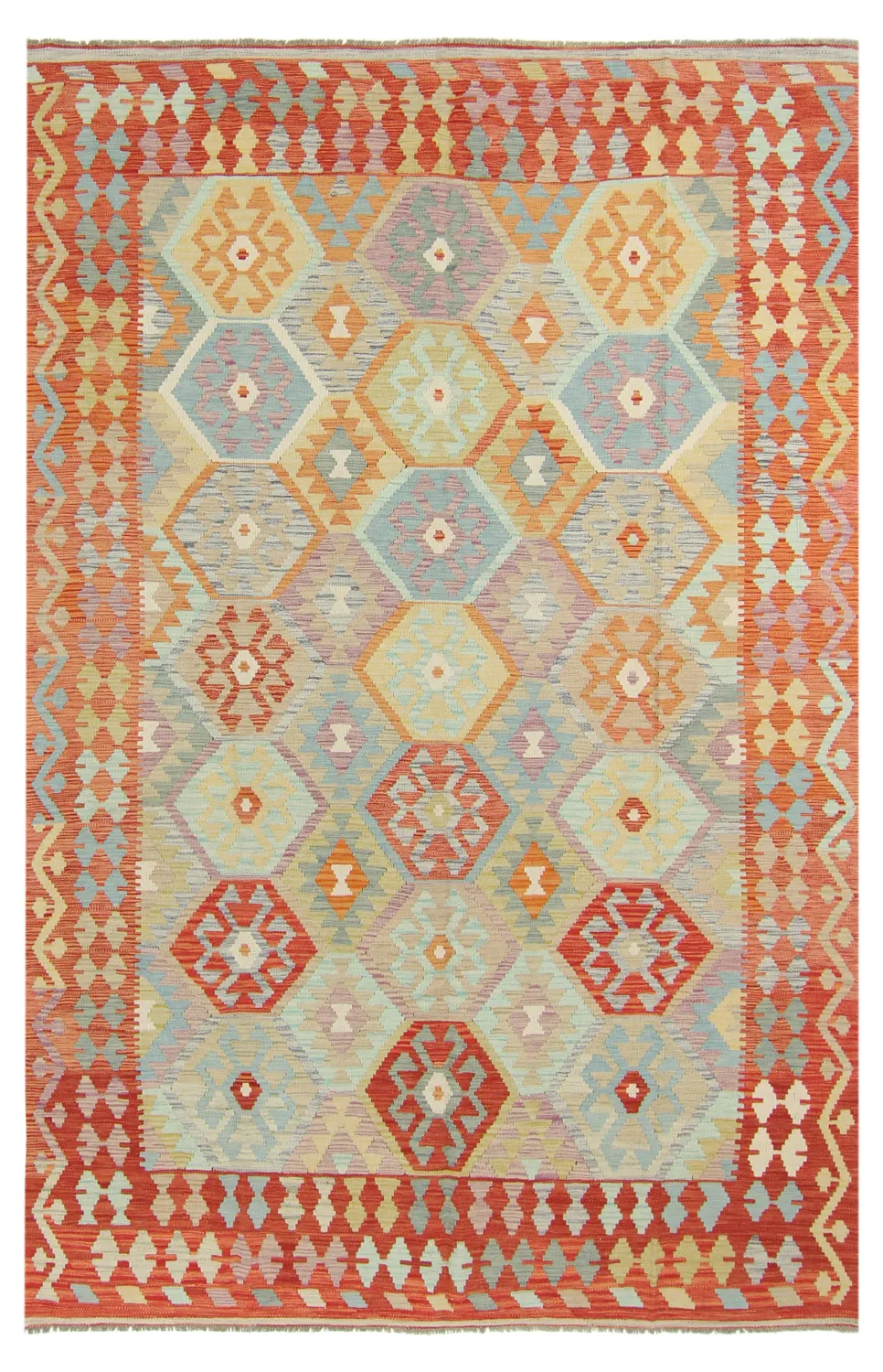 Orientalischer Kelim-Teppich 298 x 192 cm