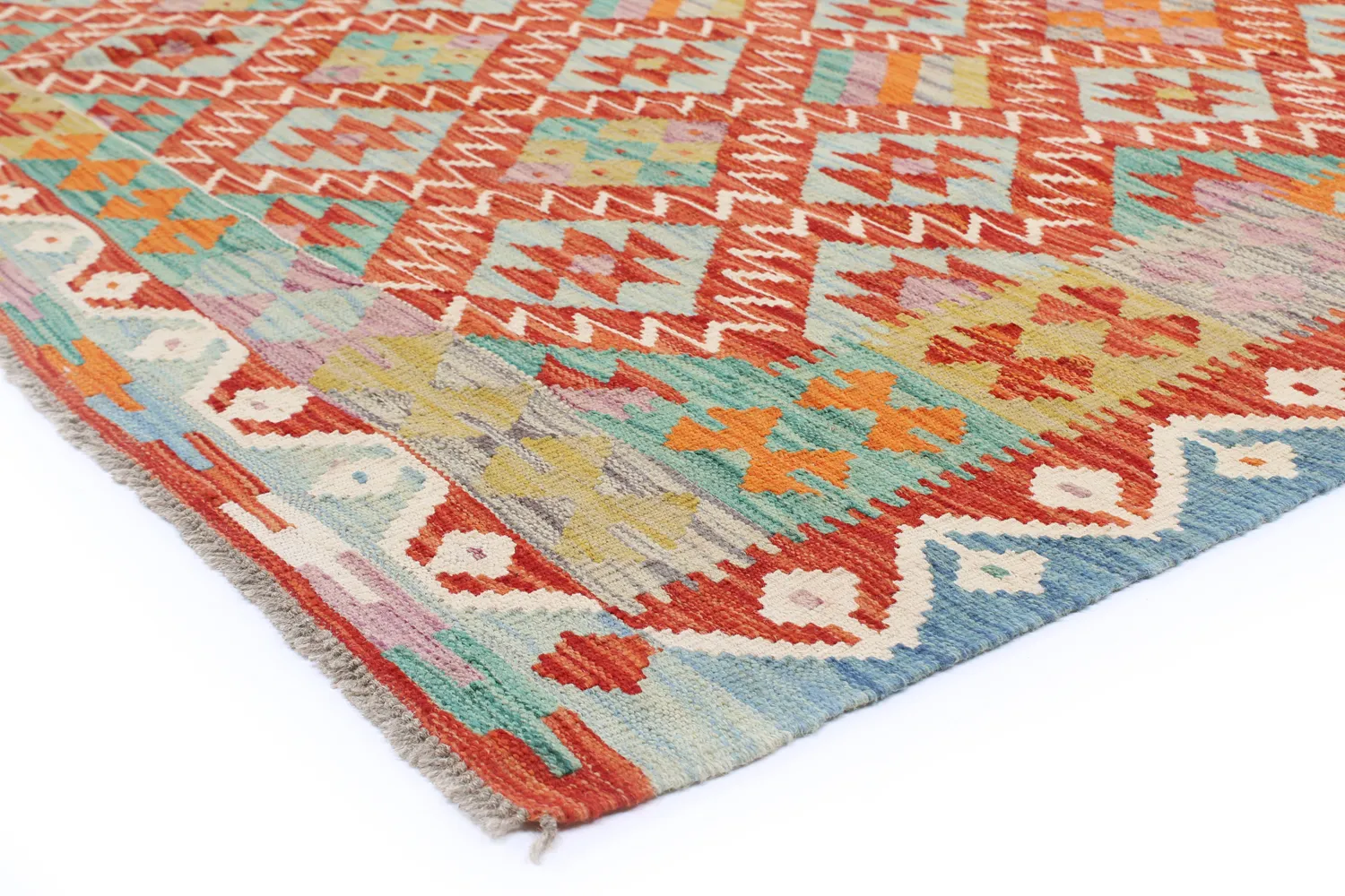 Orientalischer Kelim-Teppich 297 x 202 cm