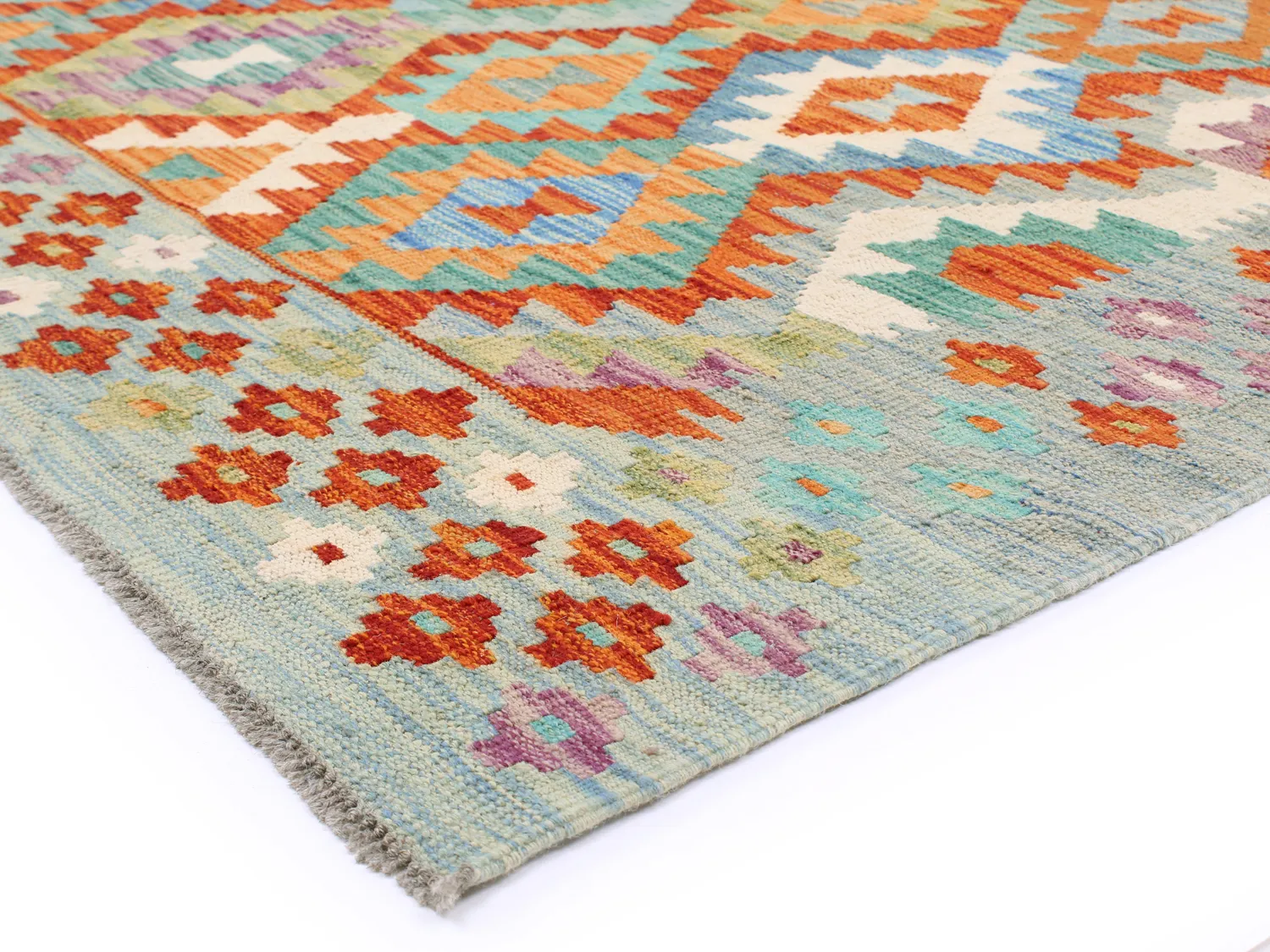 Orientalischer Kelim-Teppich 293 x 204 cm