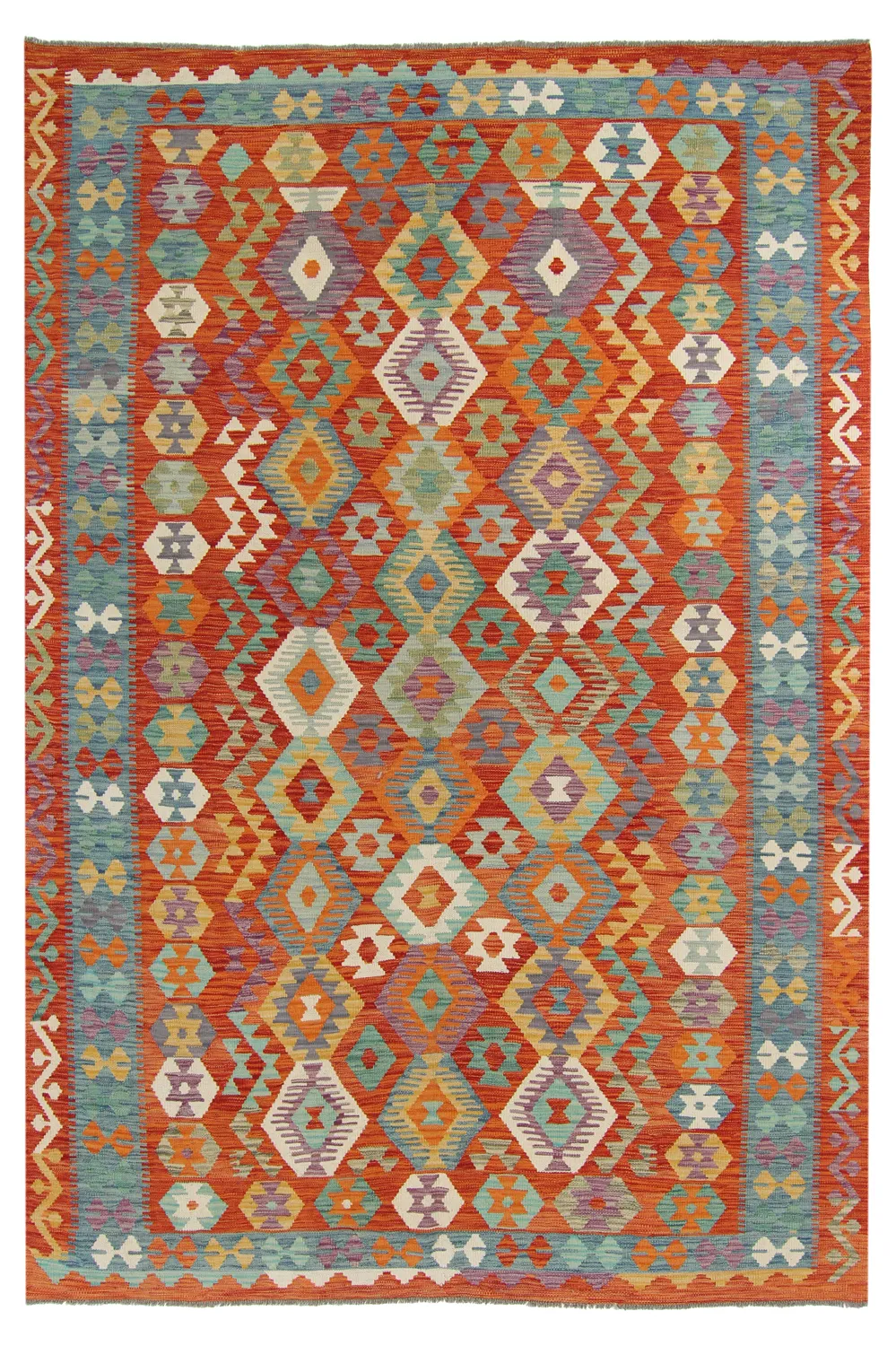 Orientalischer Kelim-Teppich 288 x 202 cm