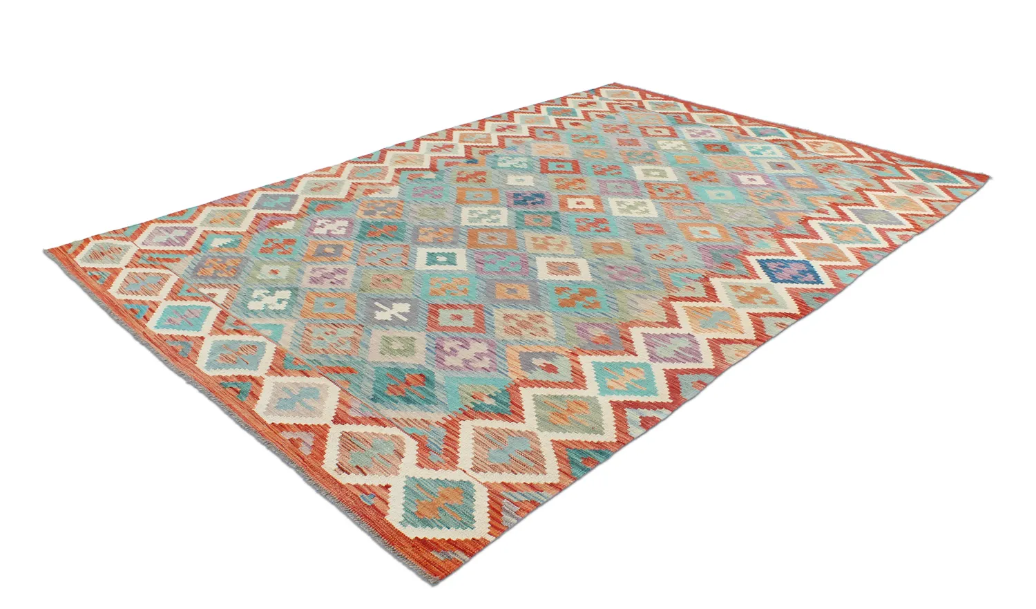 Orientalischer Kelim-Teppich 290 x 199 cm