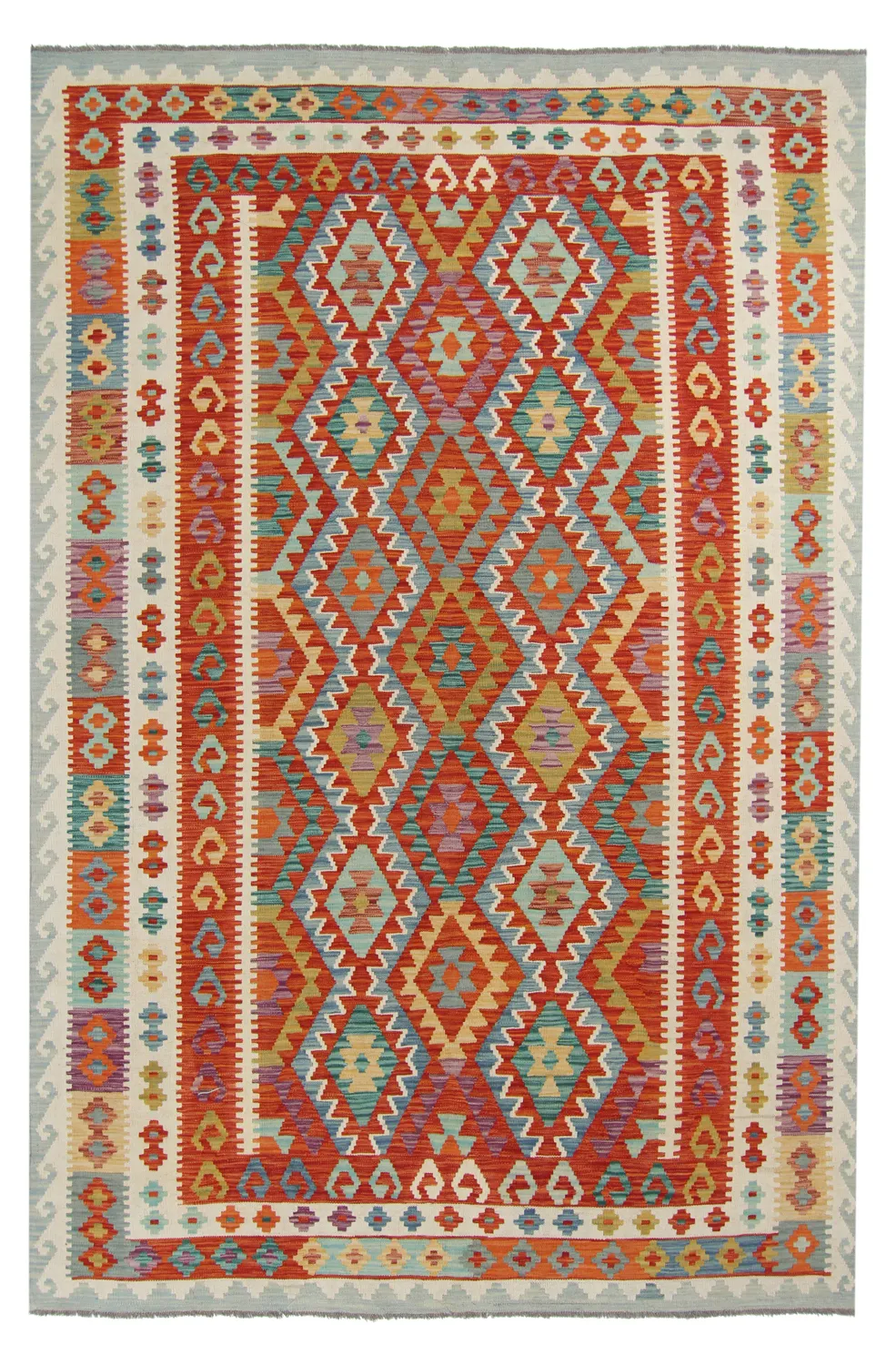 Orientalischer Kelim-Teppich 300 x 204 cm