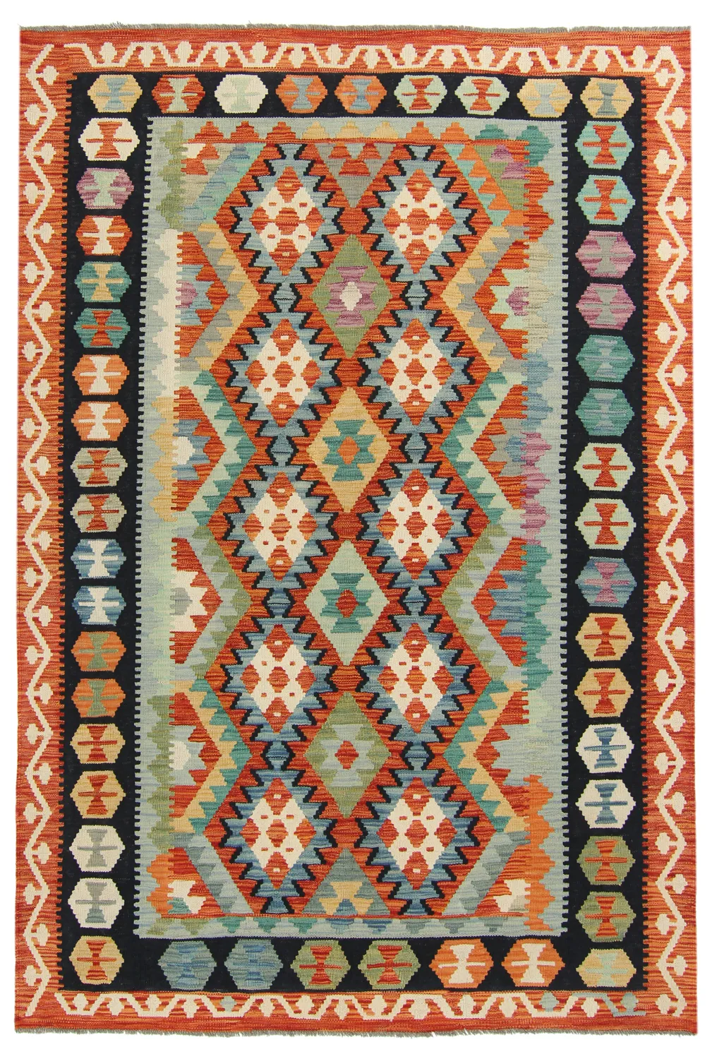 Orientalischer Kelim-Teppich 243 x 170 cm