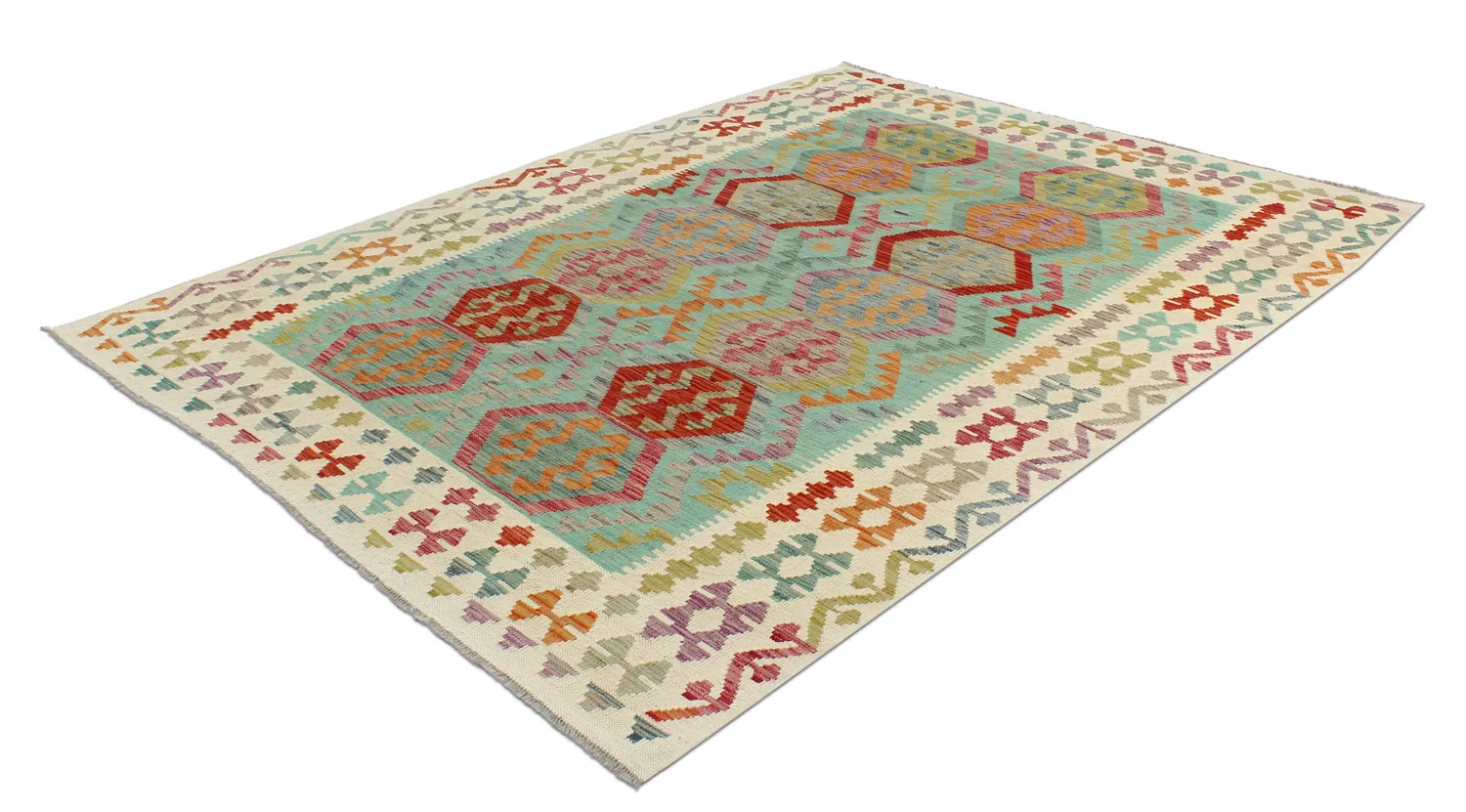 Orientalischer Kelim-Teppich 231 x 176 cm