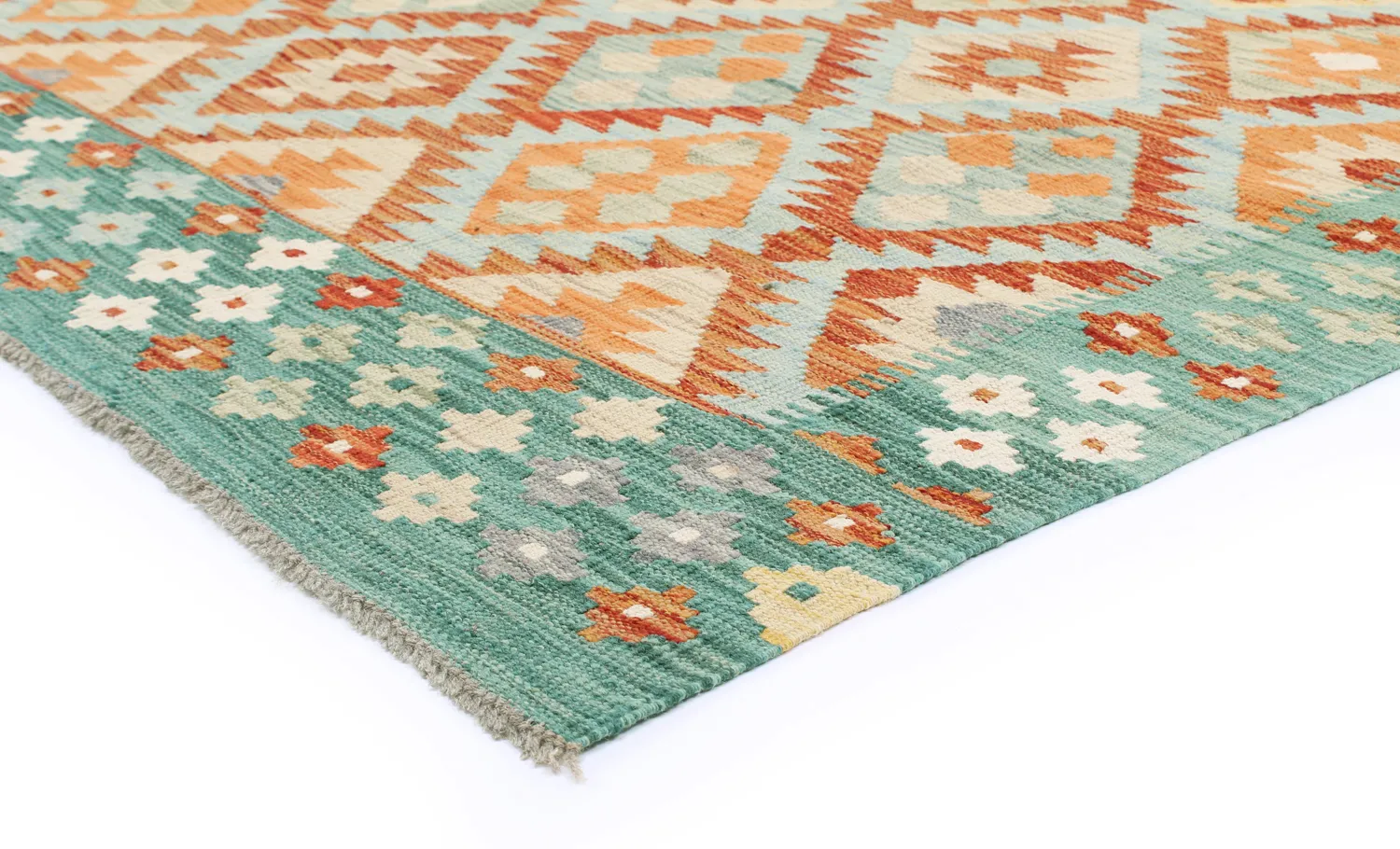 Orientalischer Kelim-Teppich 252 x 165 cm