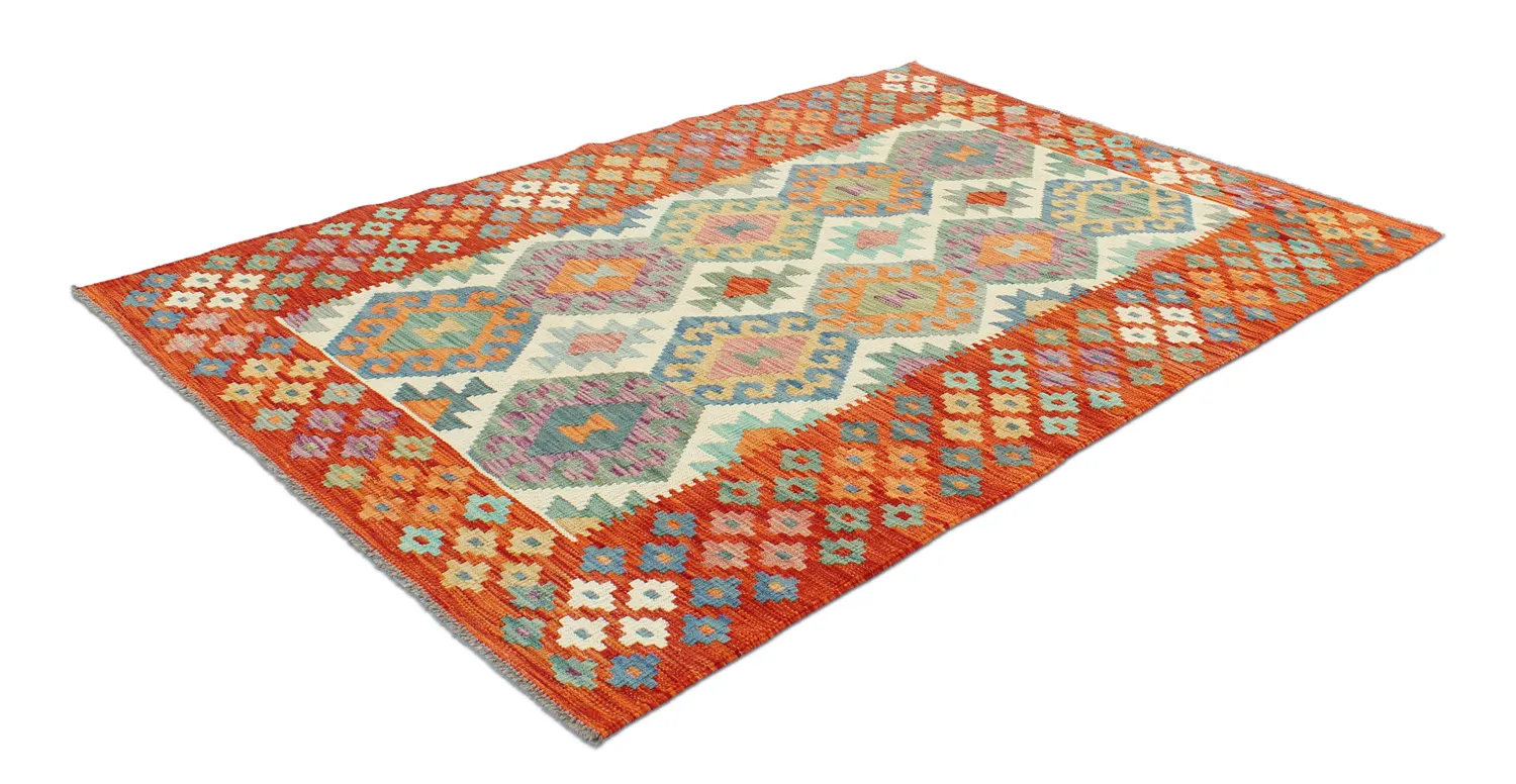 Orientalischer Kelim-Teppich 185 x 127 cm