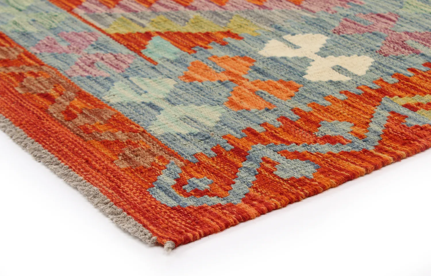 Orientalischer Kelim-Teppich 198 x 155 cm