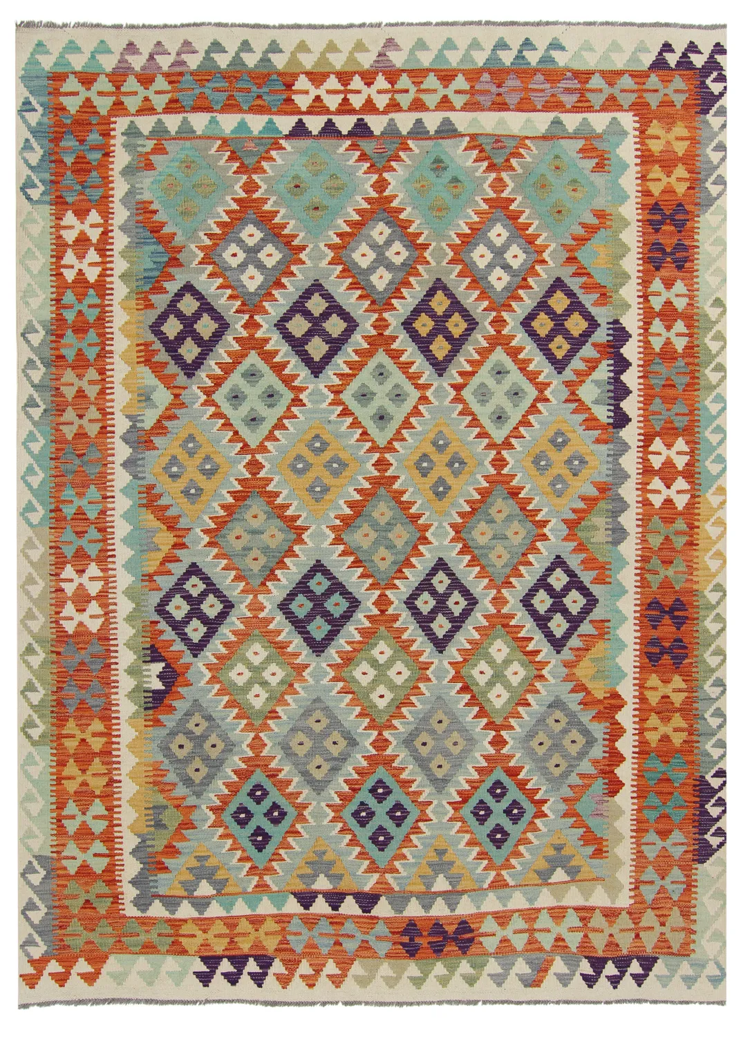 Orientalischer Kelim-Teppich 236 x 176 cm