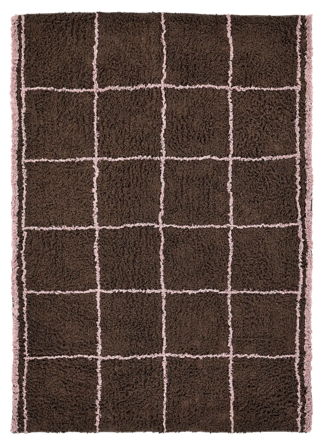 Hochflorteppiche - Lana Natural Cotton Shaggy (braun)