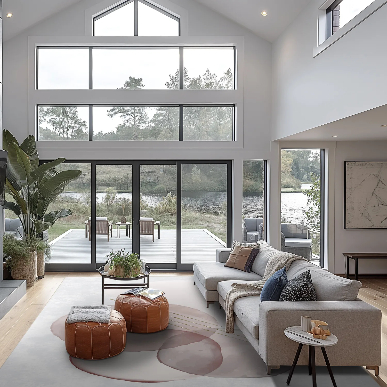 Wilton-Teppich - Layon (grau/rosa)