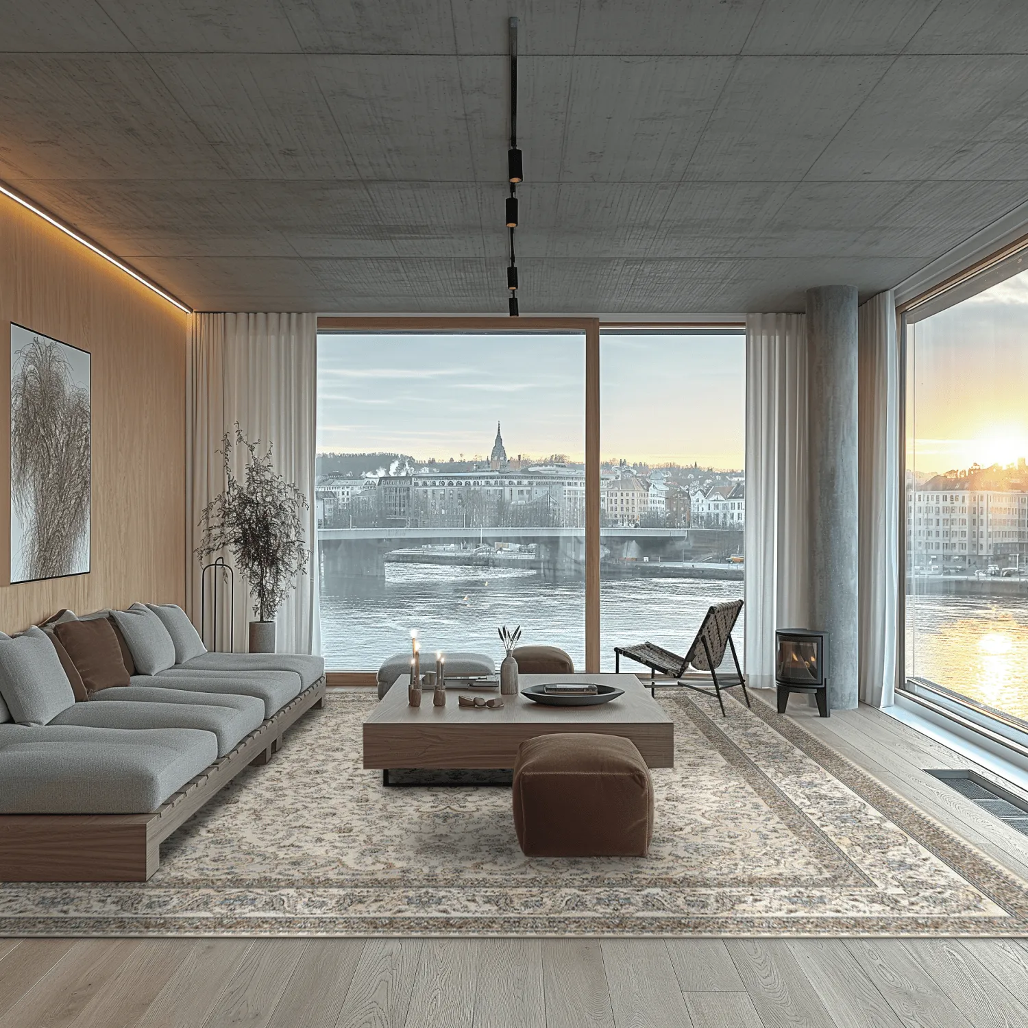 Wilton-Teppich - Lena (beige)