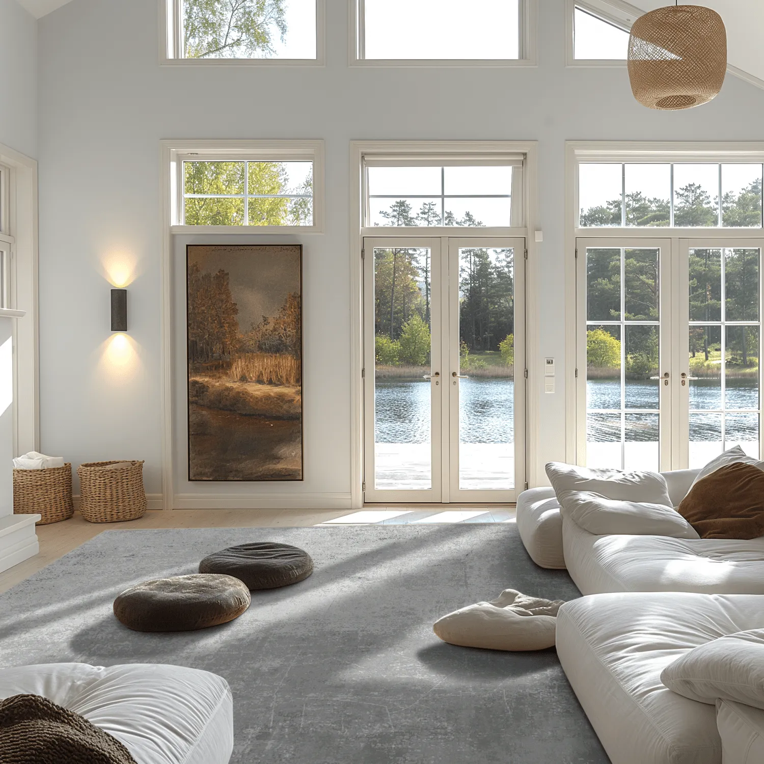 Wilton-Teppich - Lynton (grau)