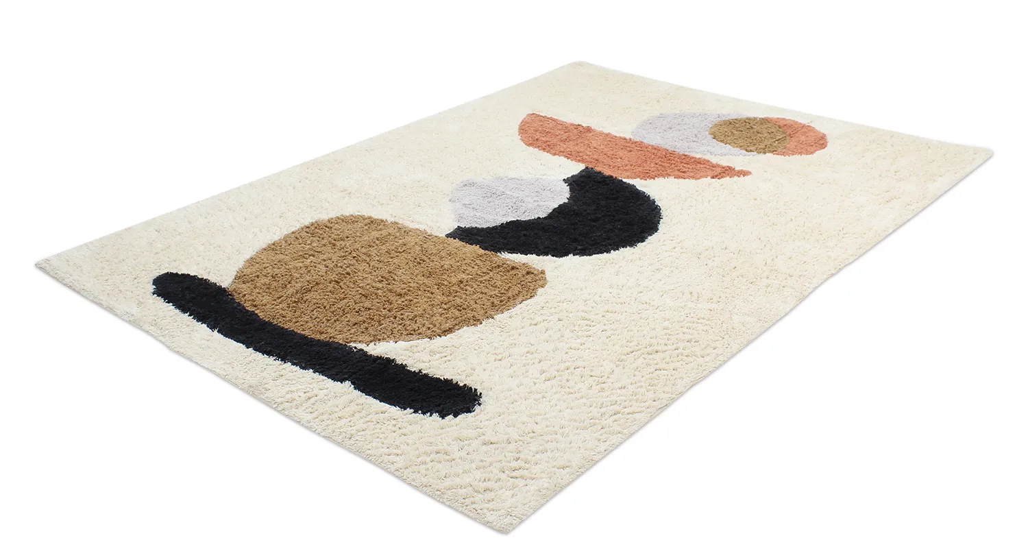 Hochflorteppiche - Mantona Natural Cotton Shaggy (multi)