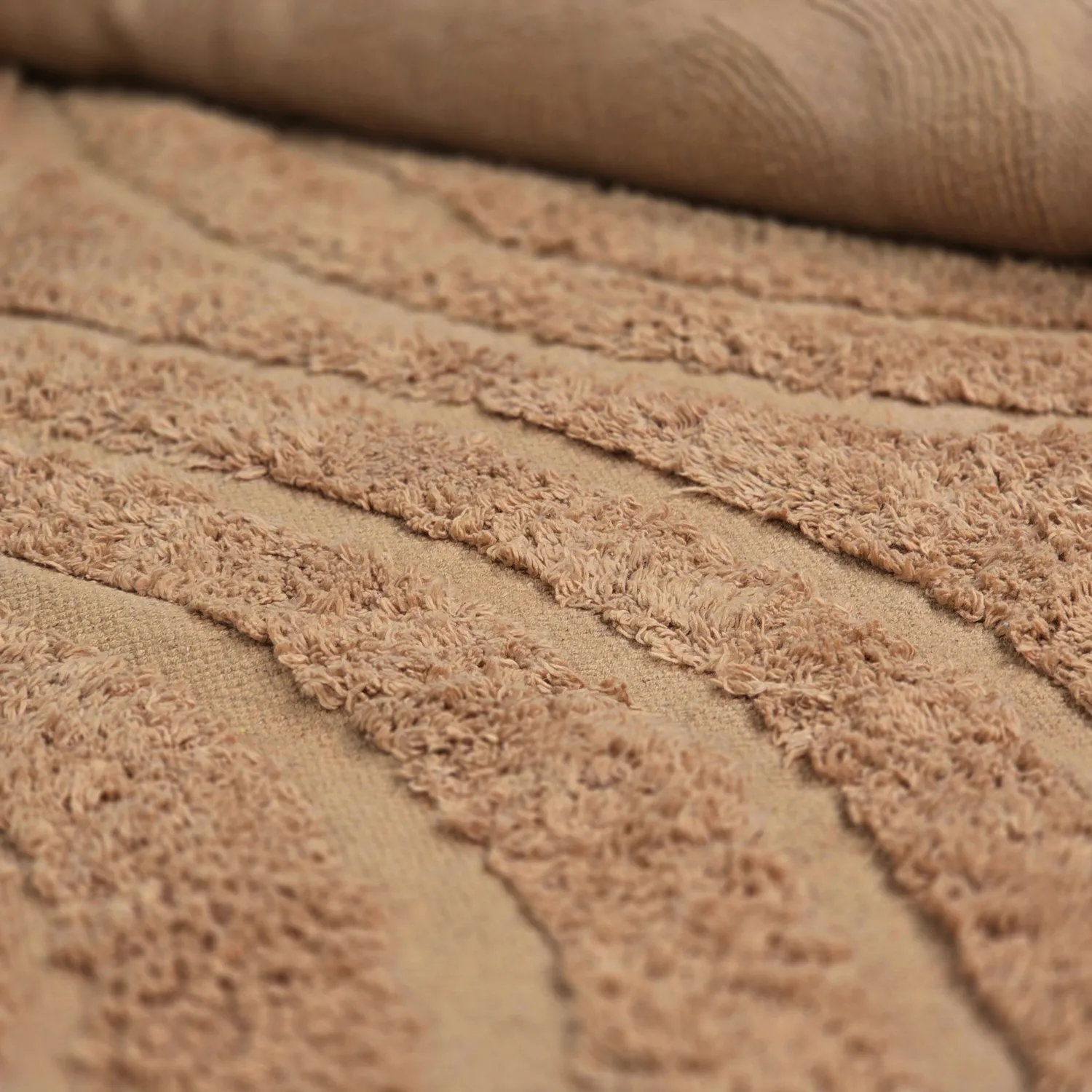 Hochflorteppiche - Navarra Natural Cotton Shaggy (beige)