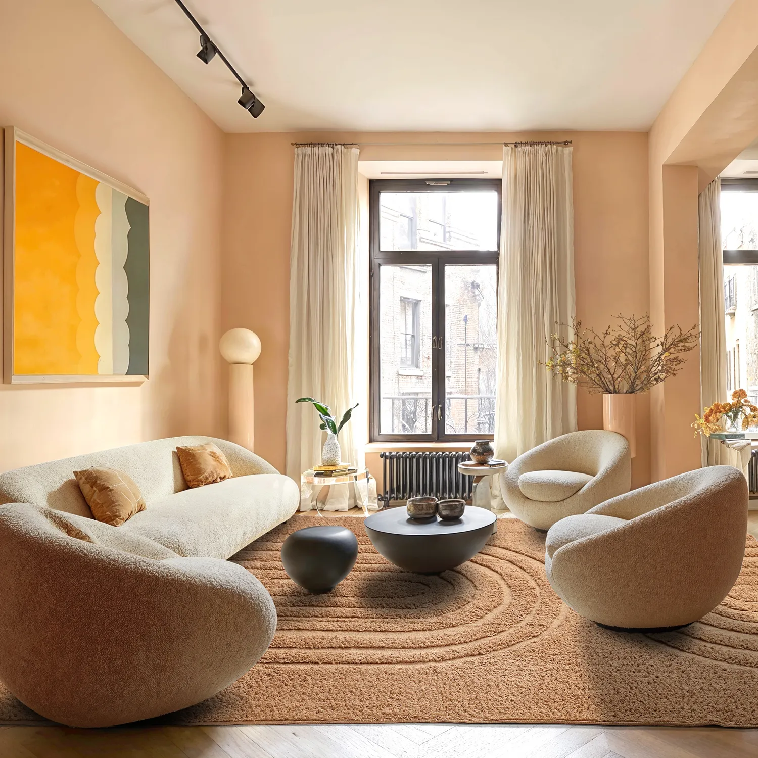 Hochflorteppiche - Navarra Natural Cotton Shaggy (beige)