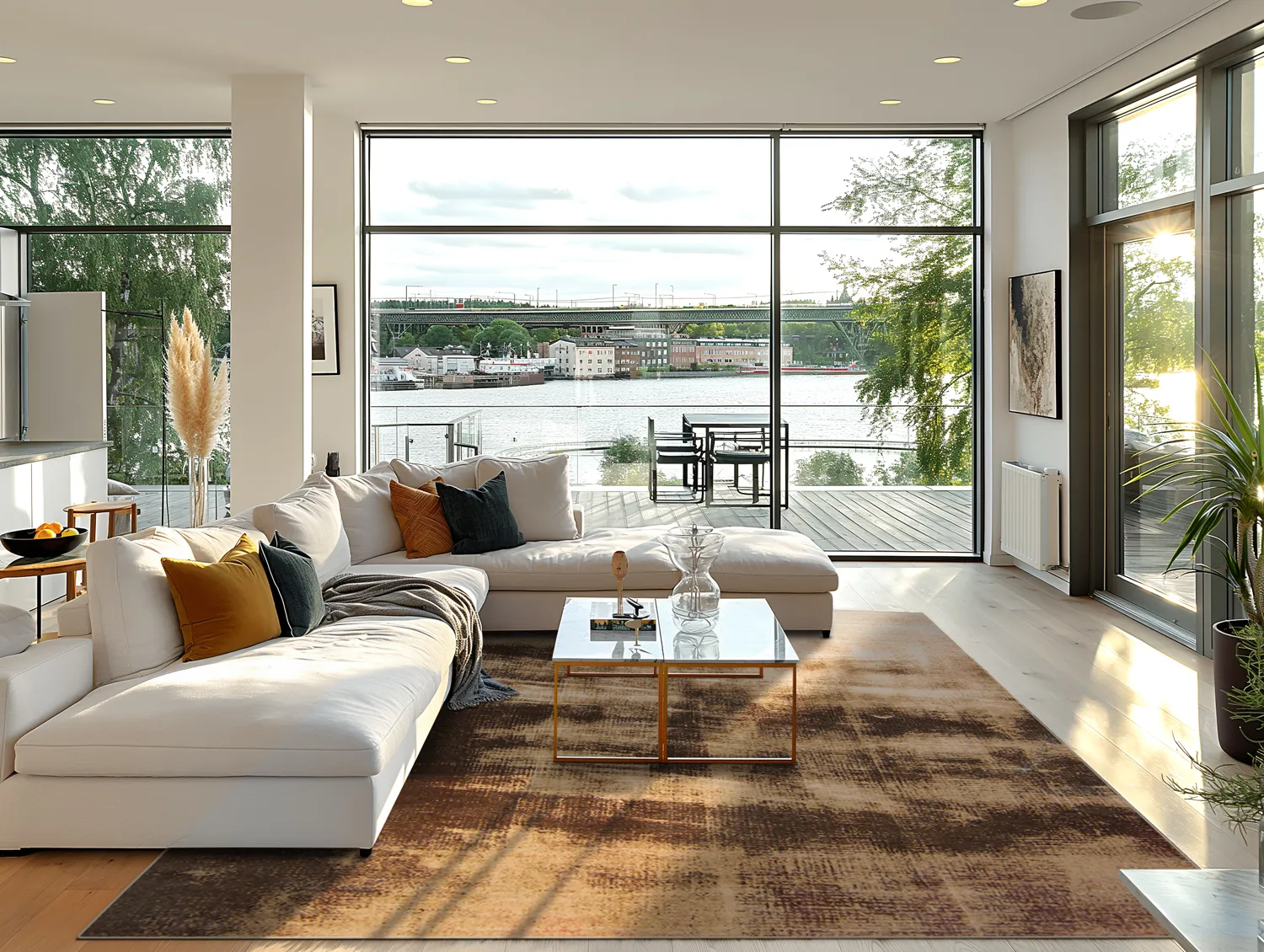 Wilton-Teppich - Olmedo (braun/beige)