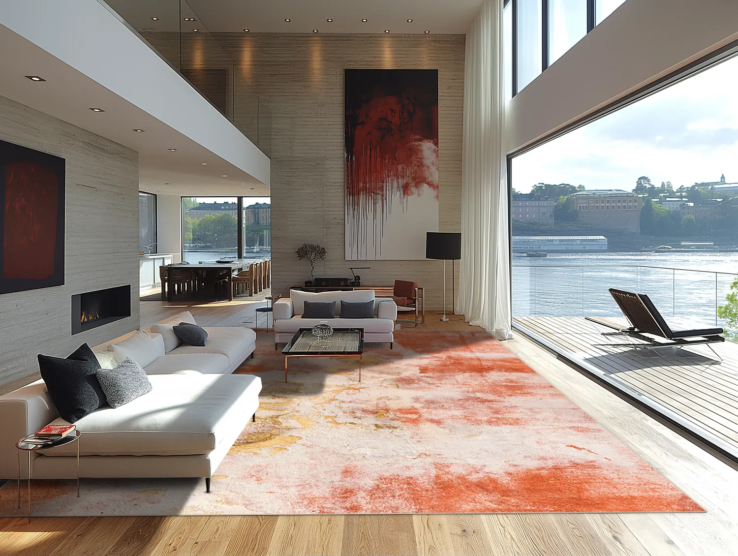 Wilton-Teppich - Periana (rosa/multi)