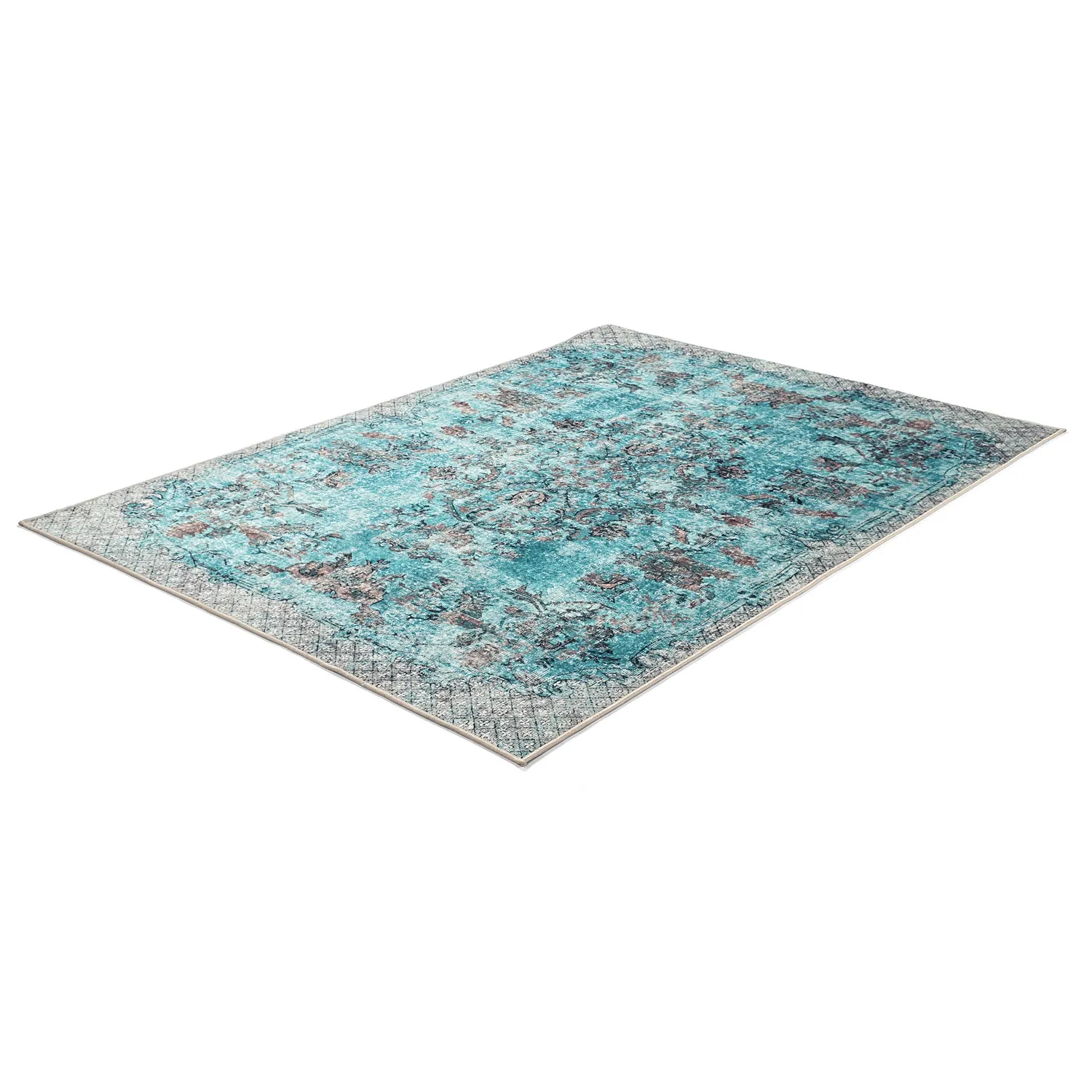 Tapis Wilton - Rosalie (bleu)
