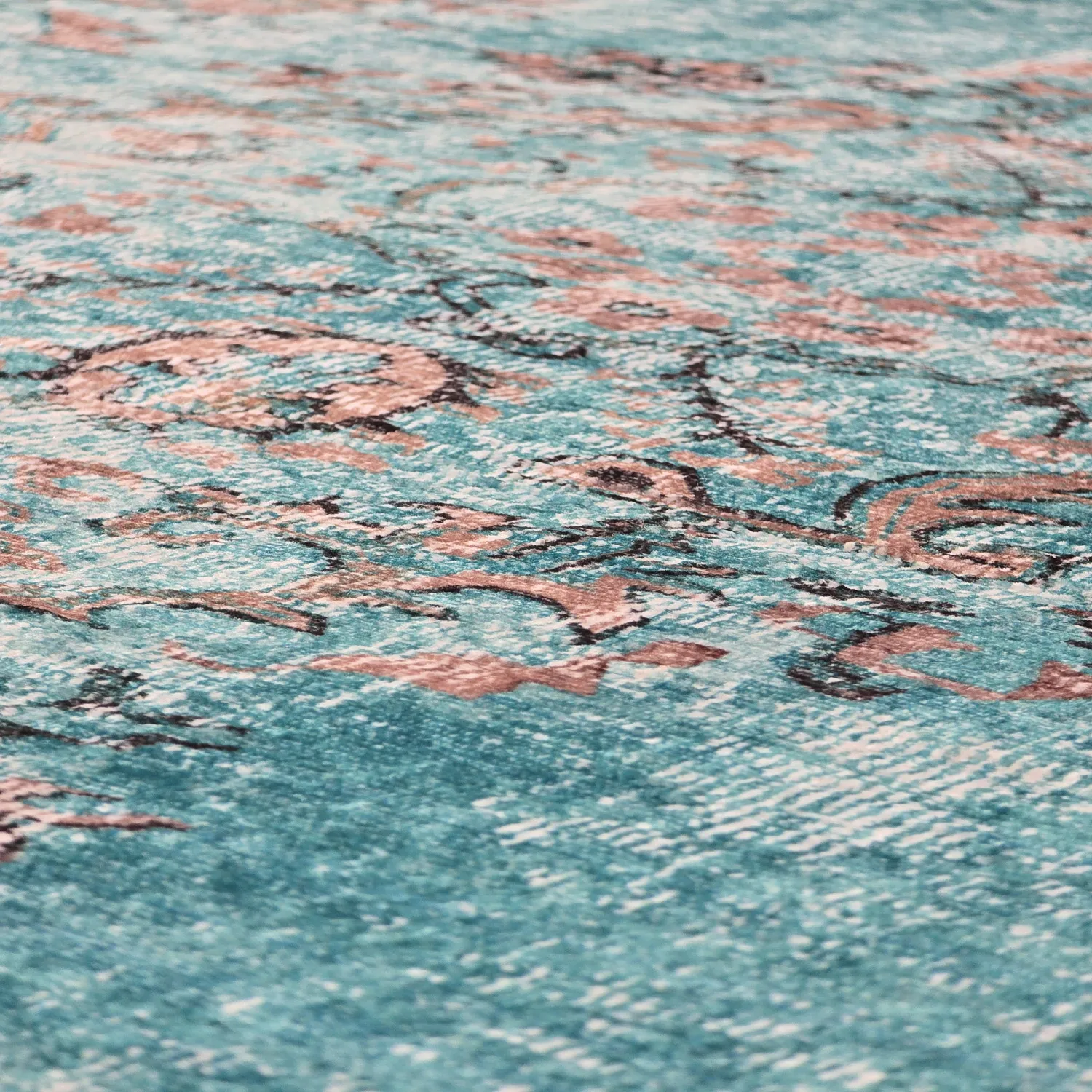 Tapis Wilton - Rosalie (bleu)