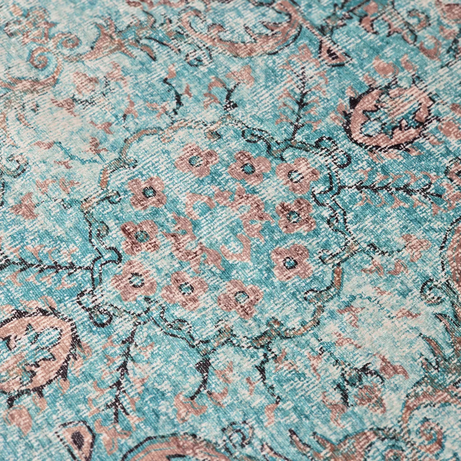 Tapis Wilton - Rosalie (bleu)