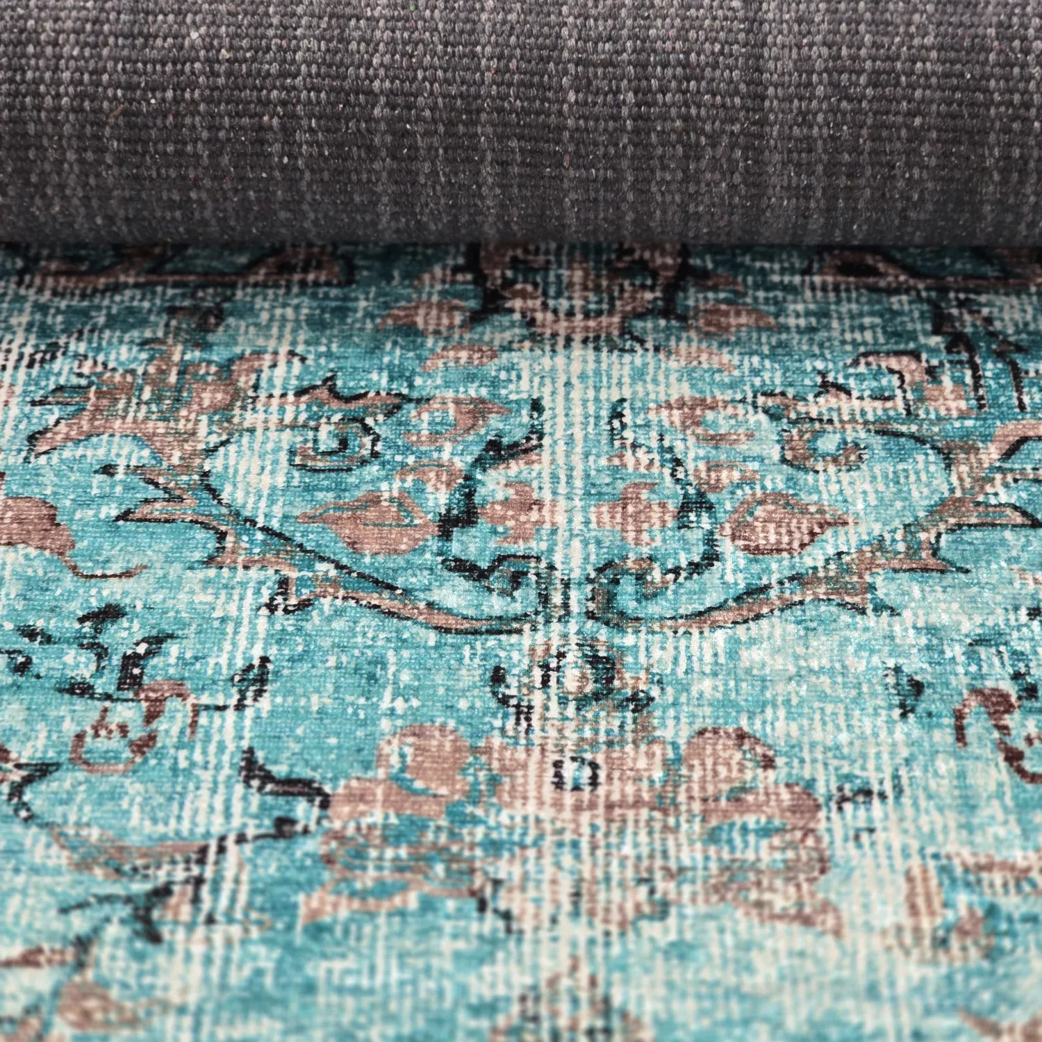 Tapis Wilton - Rosalie (bleu)