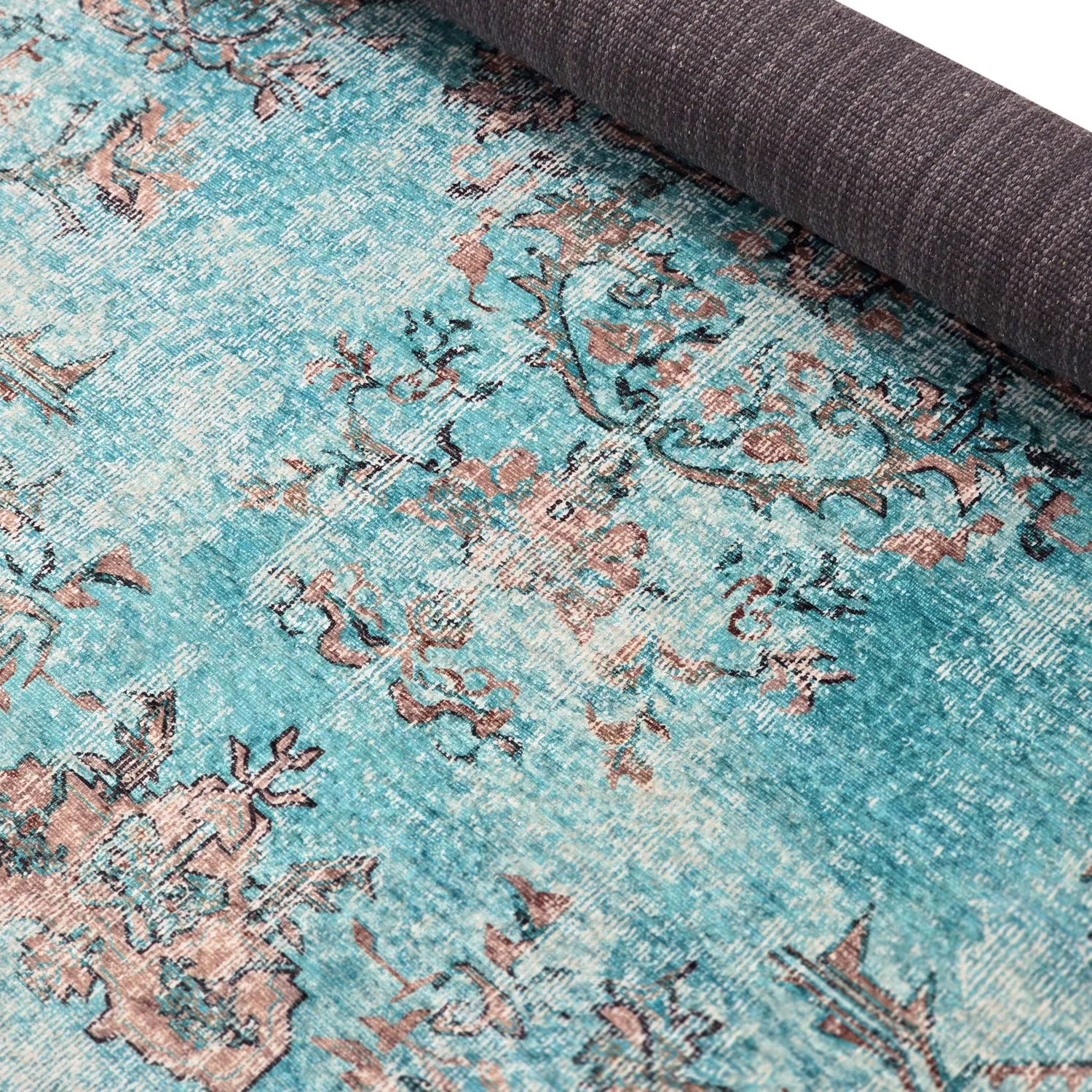 Tapis Wilton - Rosalie (bleu)