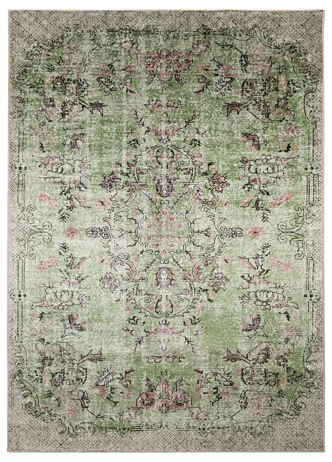 Tapis Wilton - Rosalie (vert)
