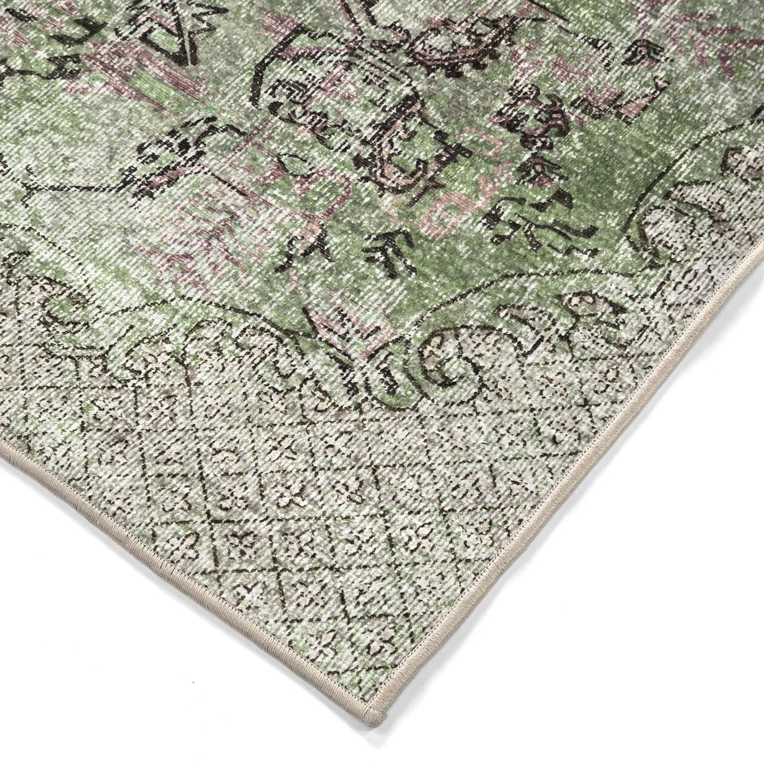 Tapis Wilton - Rosalie (vert)