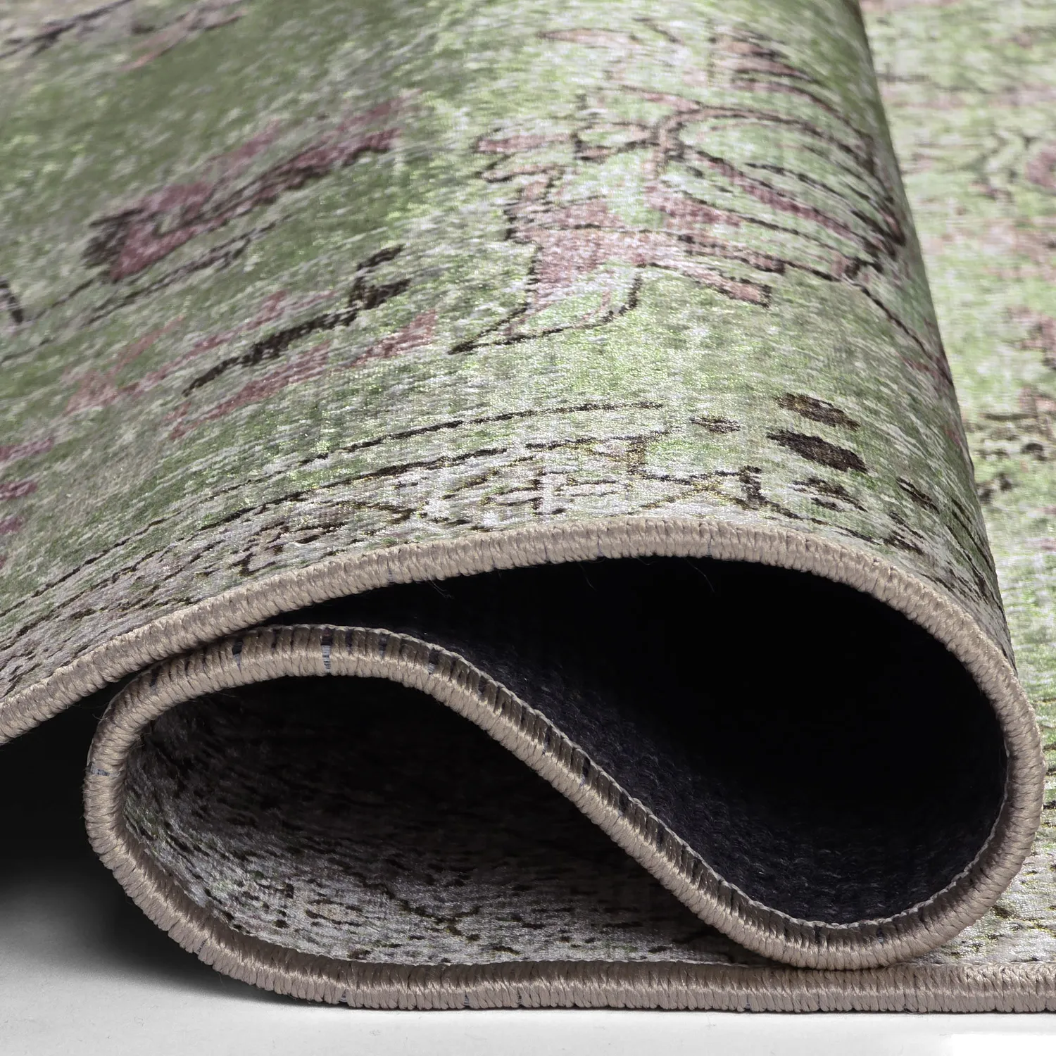 Tapis Wilton - Rosalie (vert)