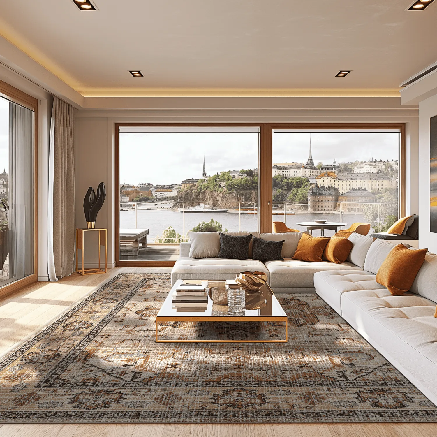 Tapis Wilton - Siliana (beige)