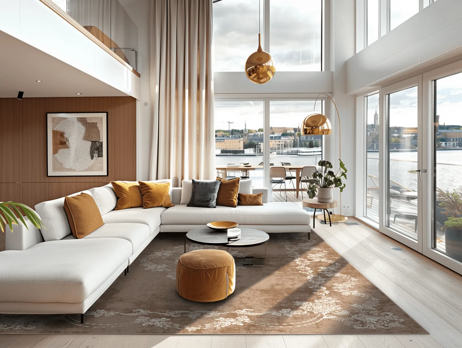 Wilton-Teppich - Taknis (beige)