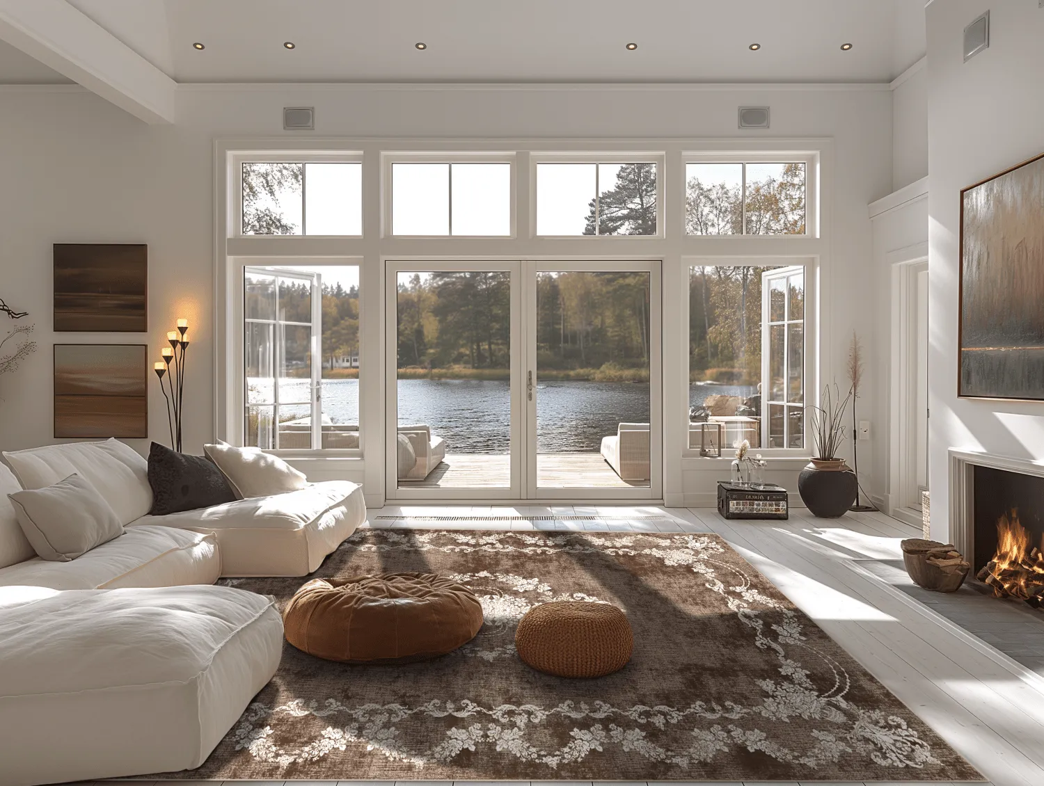 Wilton-Teppich - Taknis (braun)