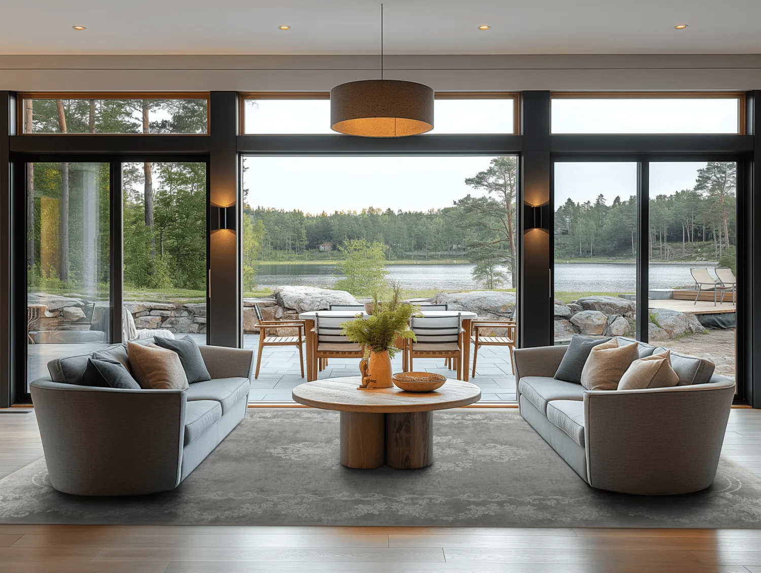 Wilton-Teppich - Taknis (grau)