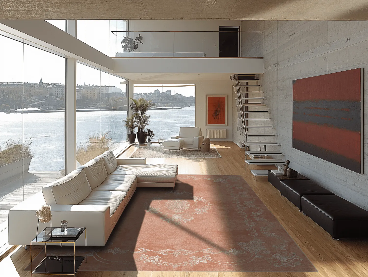 Tapis Wilton - Taknis (rose)