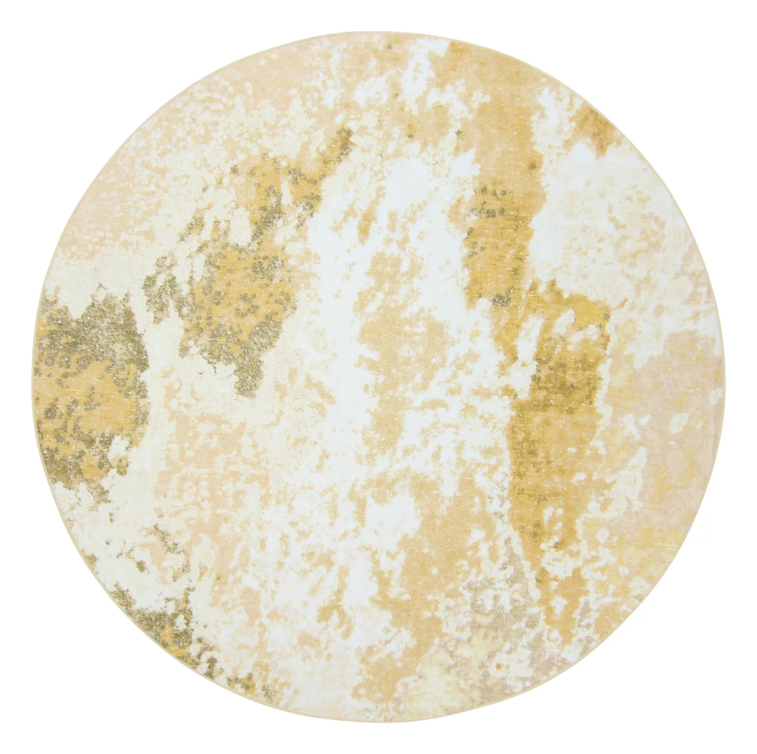Rund Teppich - Travale (gelb)
